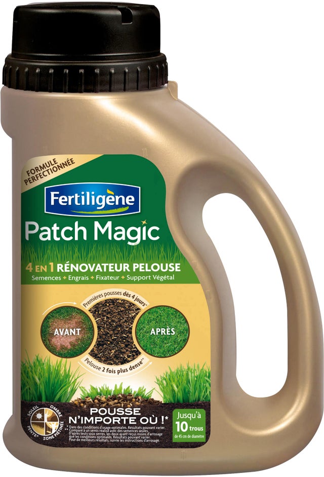 Pelouse regarnissage FERTILIGENE Fpatch750, 3 m²