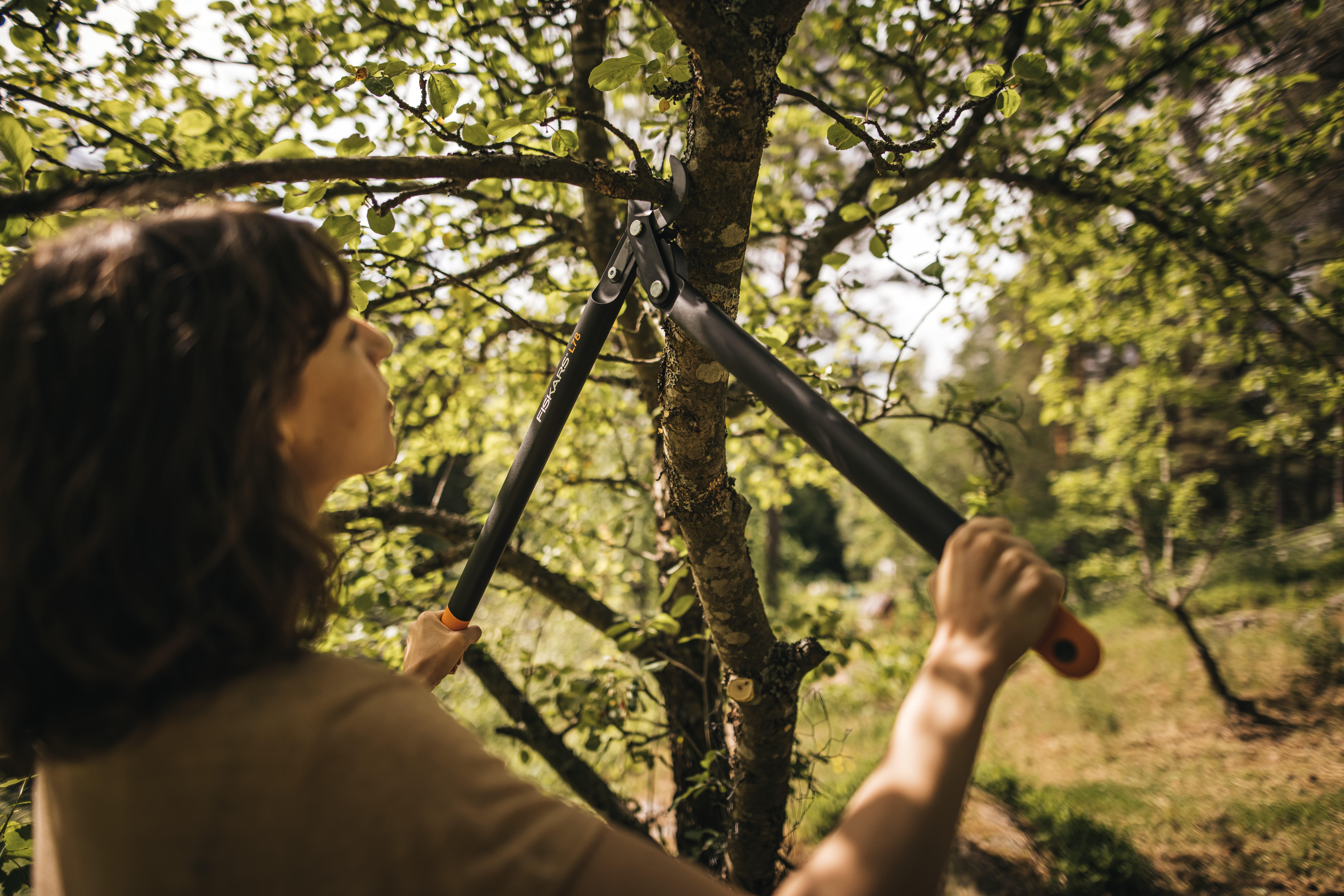 Coupe-branches FISKARS PowerGear™ crémaillère et lame franche L78 Ø50mm - 5