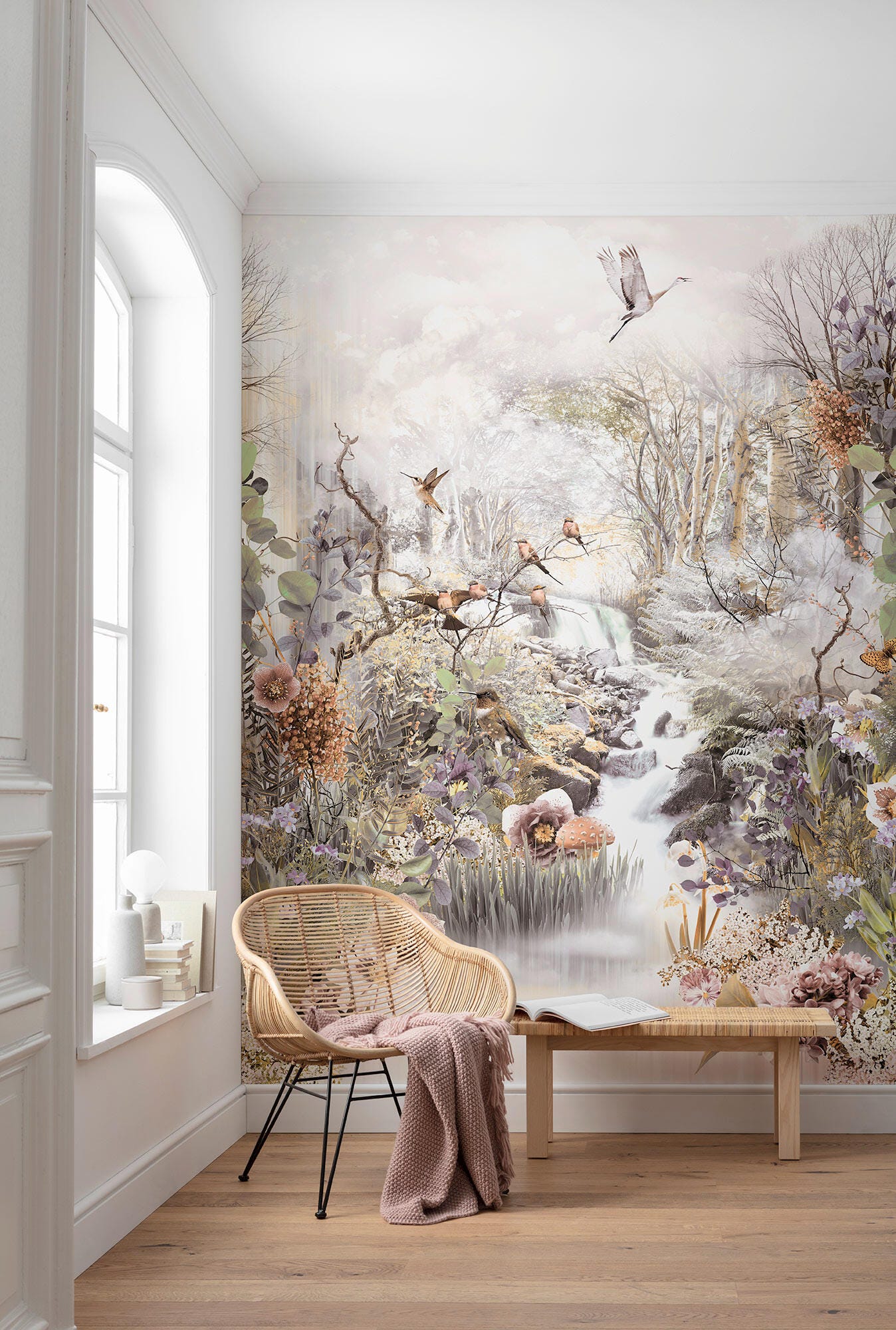 Papier Peint Panoramique Imagination Multicolore L 200 X H 250 Cm papier-peint-panoramique-imagination-multicolore-l-200-x-h-250-cm