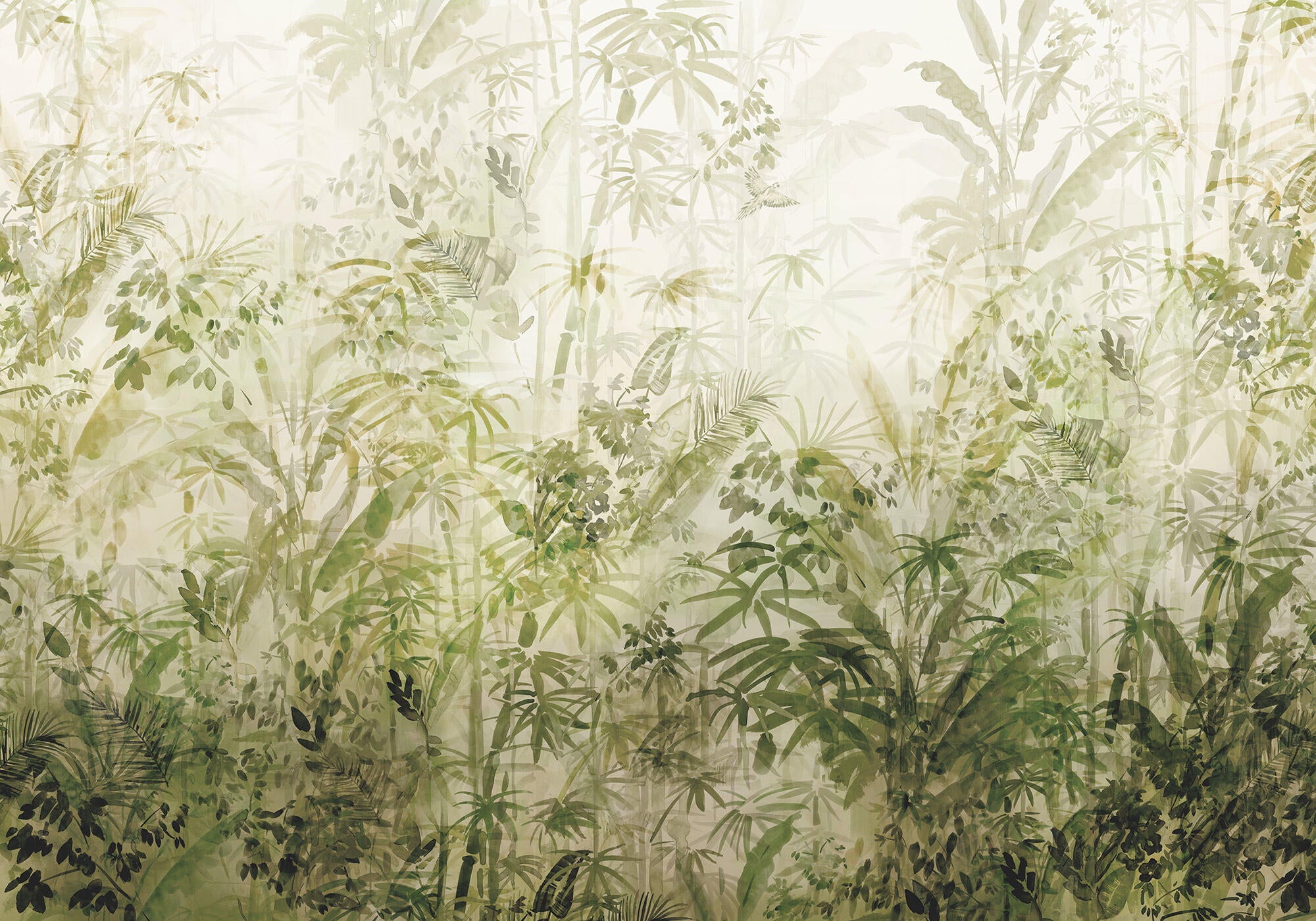 Mural TNT liso Wilderness verde 400 x 280 cm KOMAR - 6