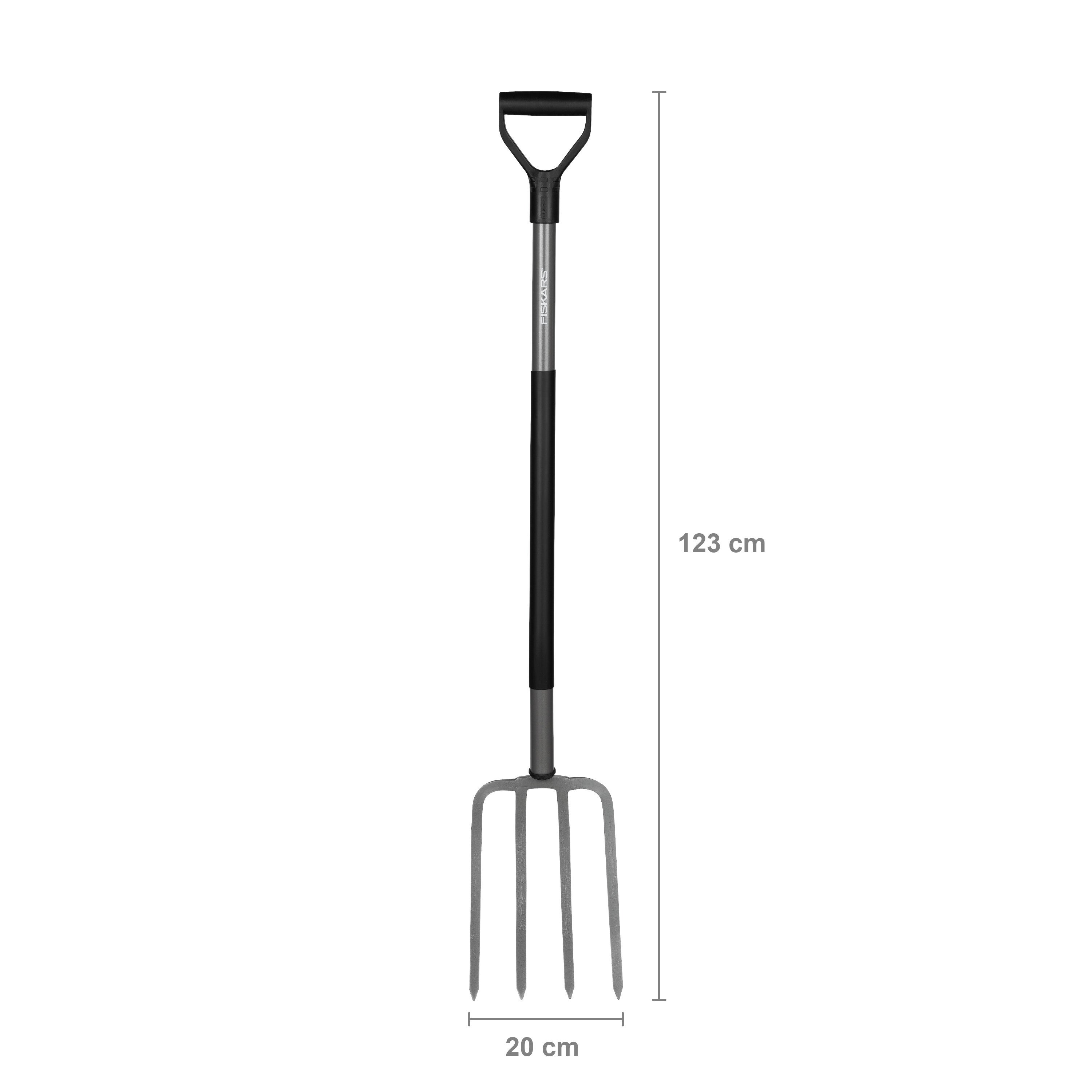 Fourche à bêcher acier FISKARS L.121 cm - 6