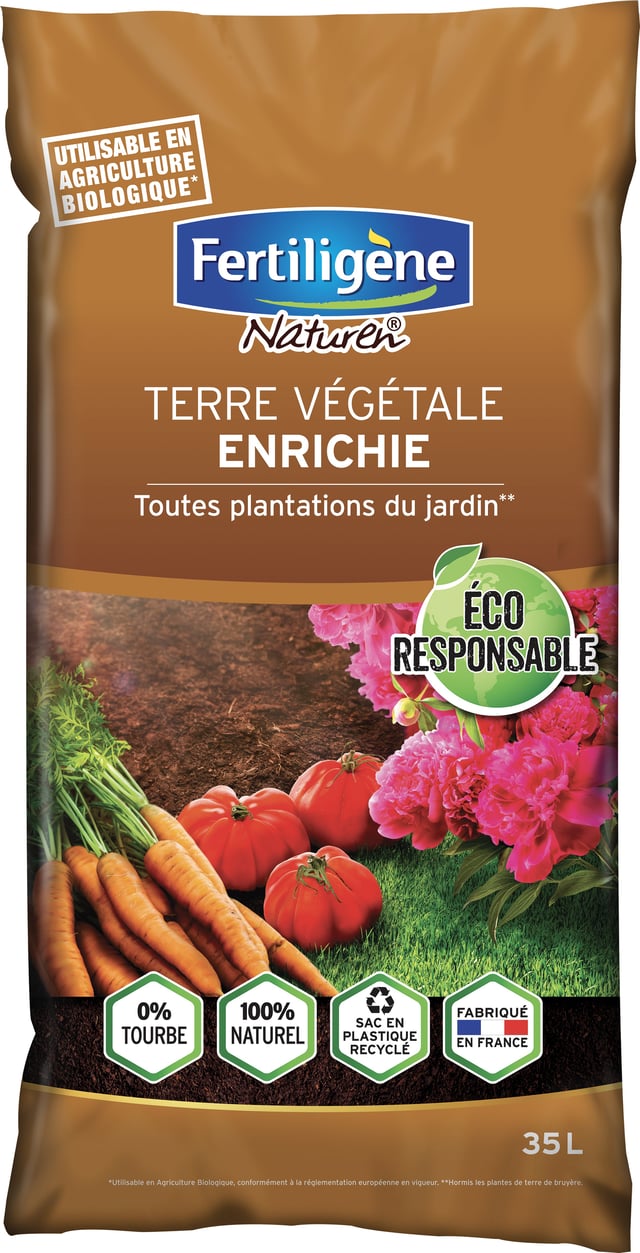 TERRE VEGETALE SANS TOURBE FERTI 35L