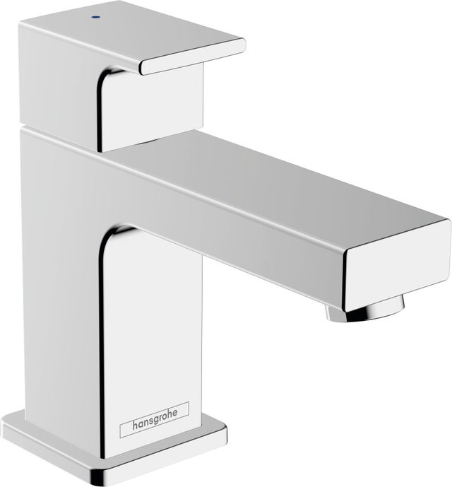 Robinet de lave-main eau froide chromé, HANSGROHE Vernis shape S