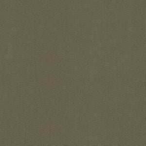 Papier peint intissé Textile mat INSPIRE kaki foncé