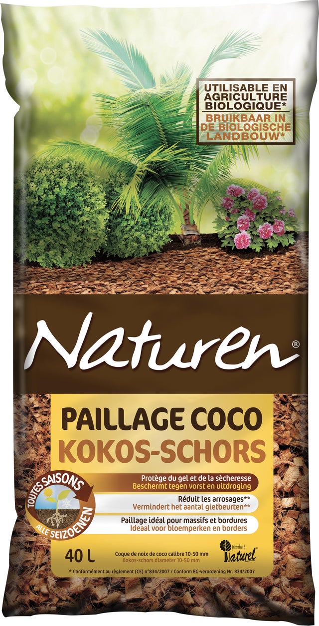 Paillis organique NATUREN, 40 l