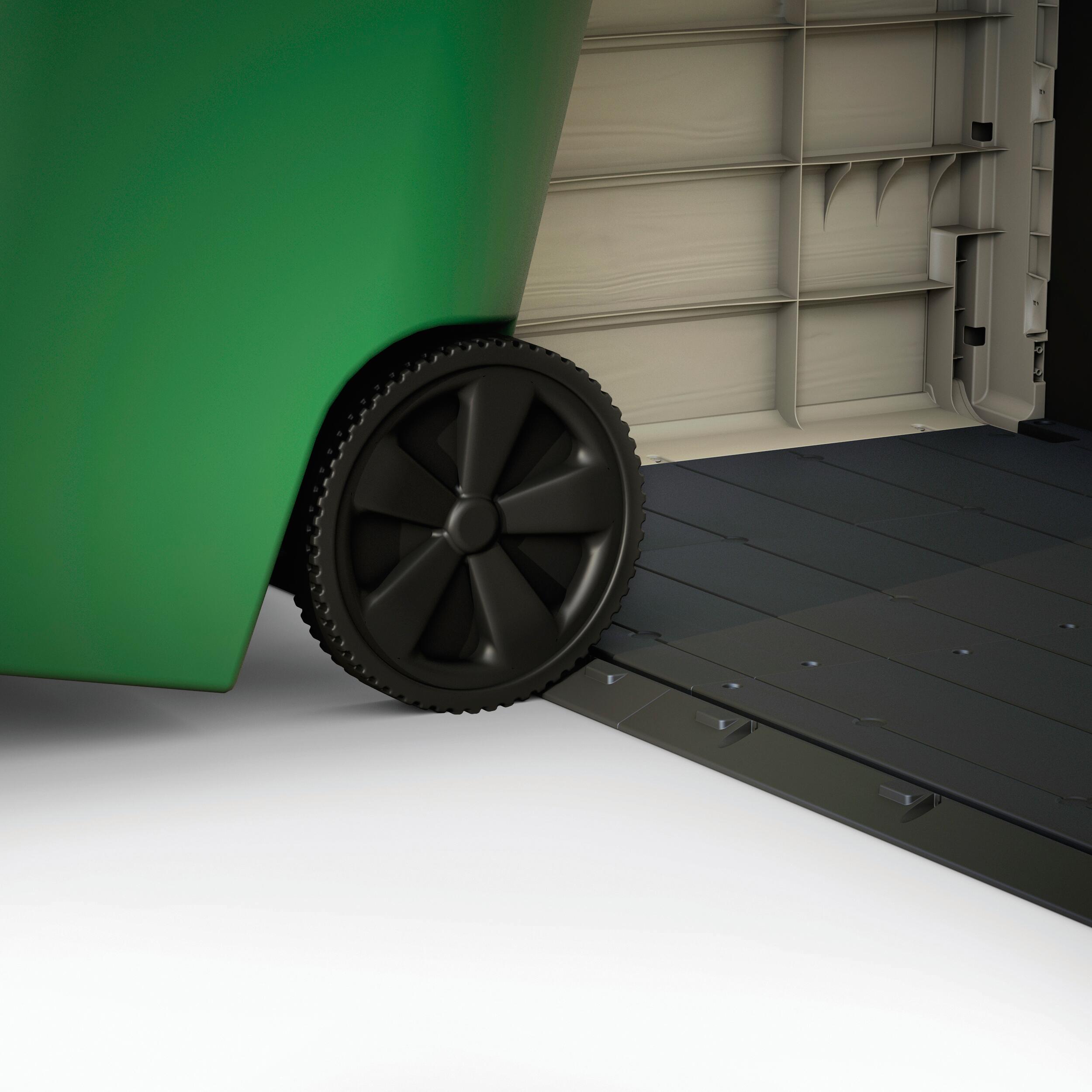 Coffre de jardin SIO MAX en résine - KETER - beige et marron - 1200 litres - 4