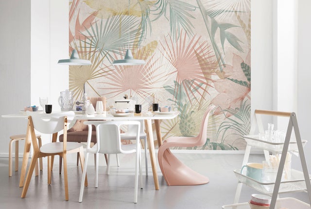 Mural TNT liso  naturaleza Aura Exotique multicolor 300 x 250 cm KOMAR