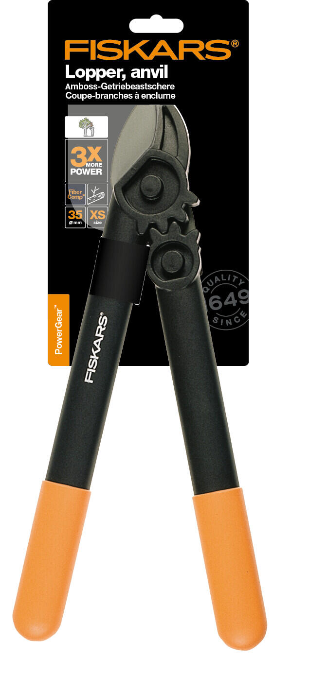 Coupe-branches à crémaillère et à enclume FISKARS PowerGear™ L31 Ø35 mm - 7