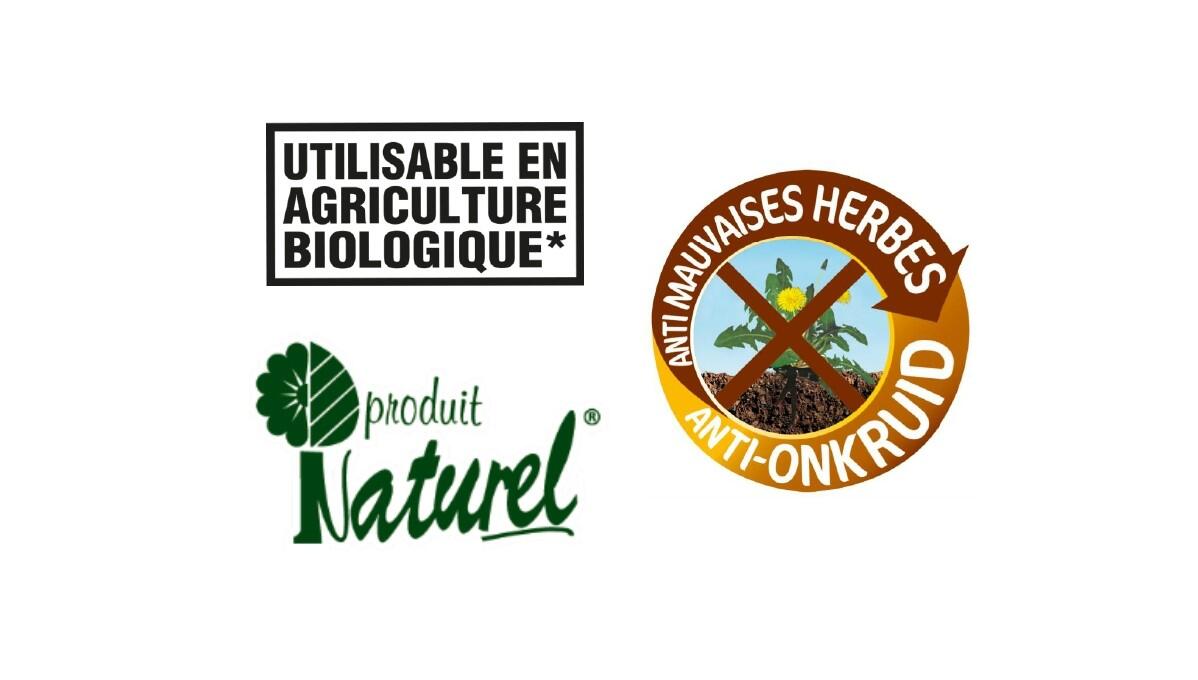 Paillage minéral pierre volcanique NATUREN, 20 l - 4