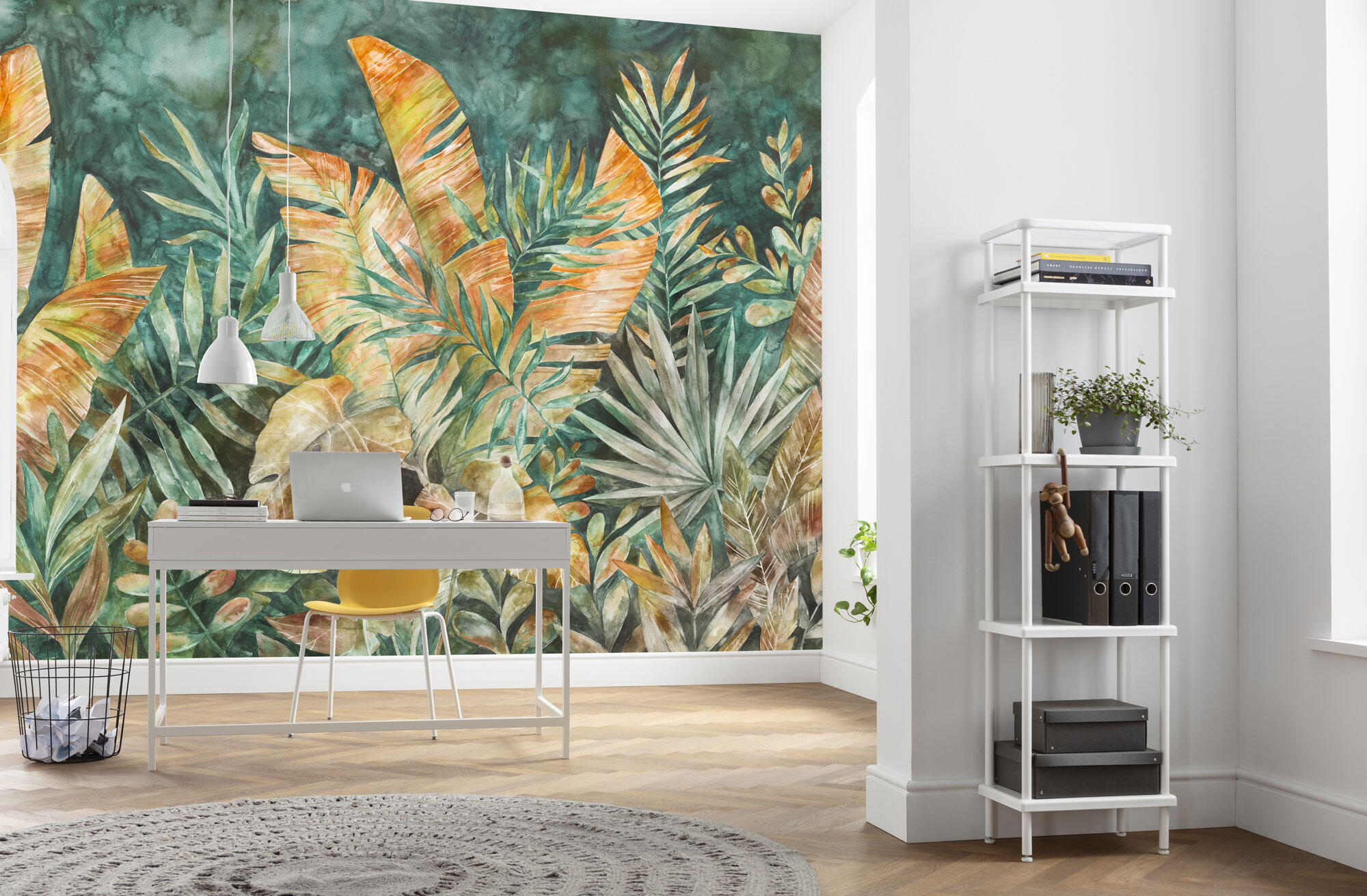 Mural vinilo liso naturaleza sprouts multicolor 300 x 250 cm komar