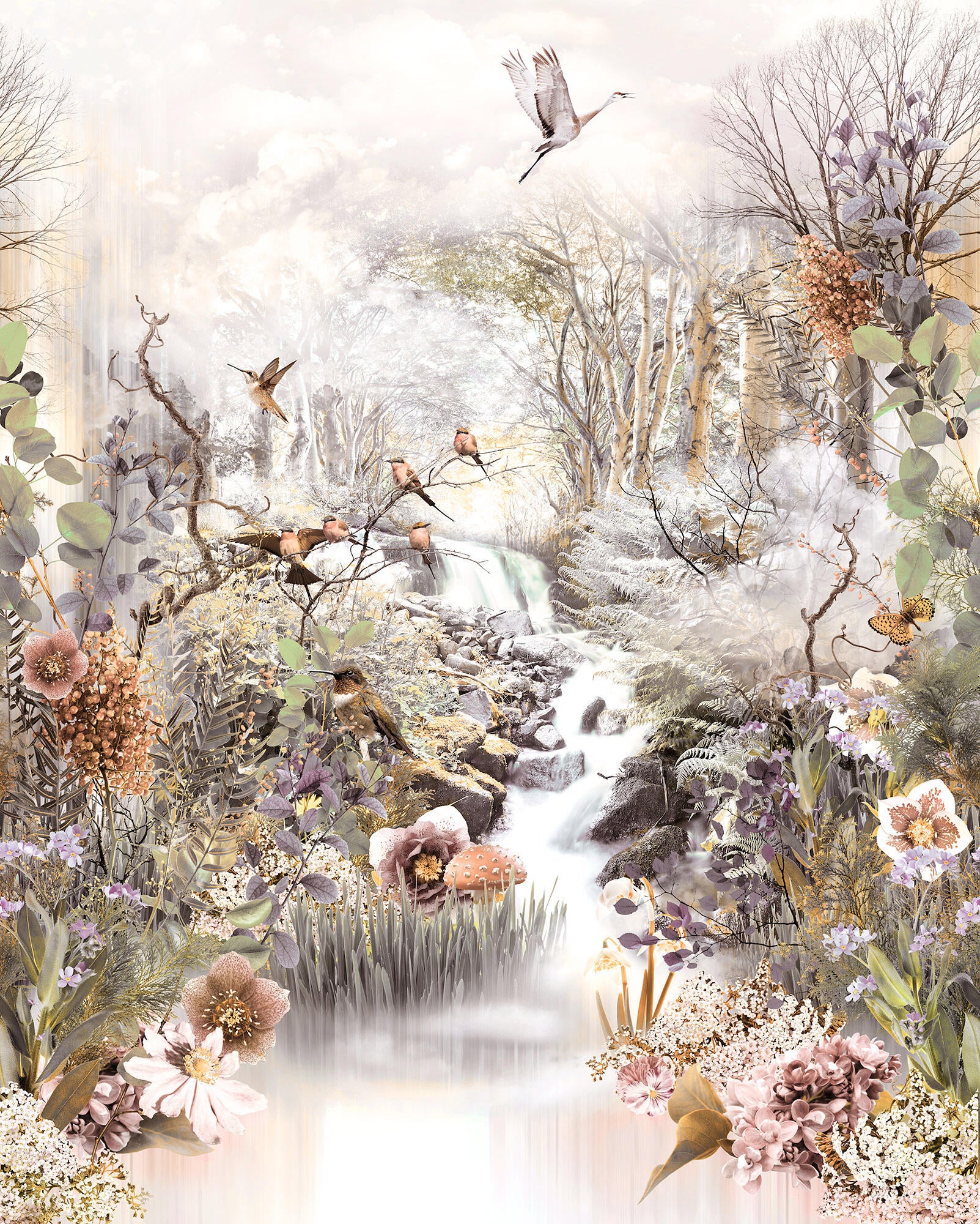 Mural vinilo liso animales Place de Ilmagination multicolor 200 x 250 cm KOMAR - 6