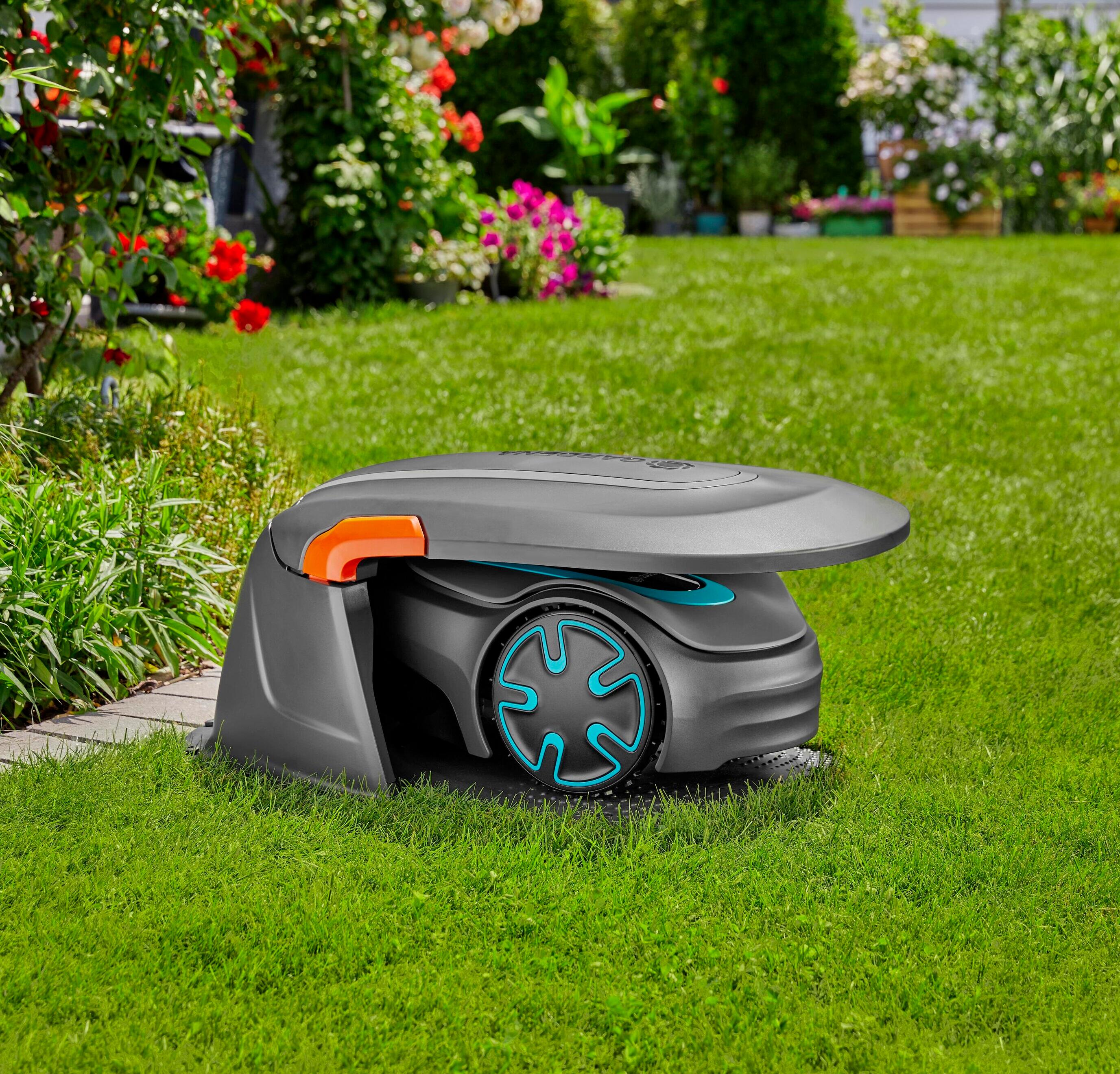 Robot tondeuse connecté GARDENA Sileno Minimo - 450m² - 15207-48 Bluetooth - 9