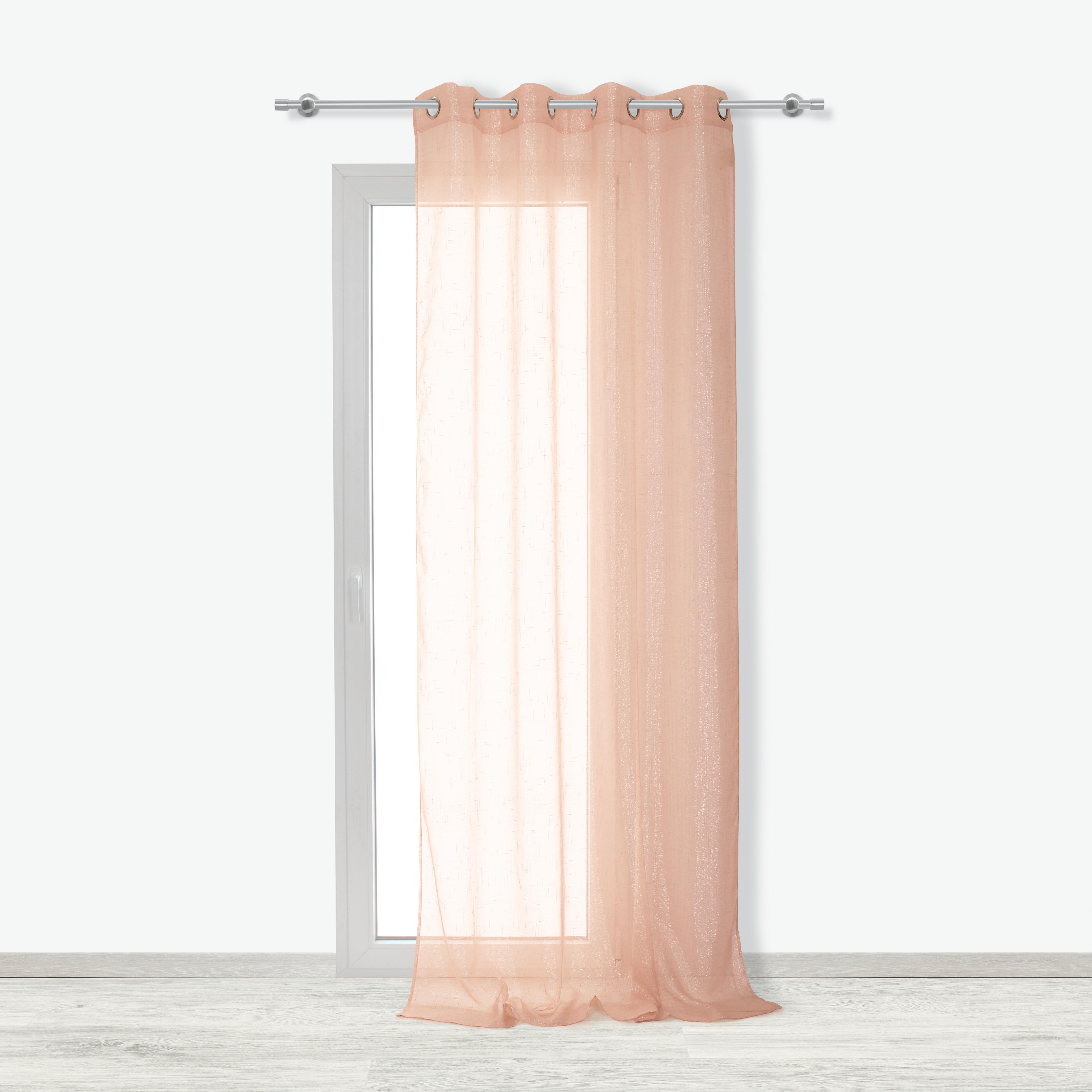 Tenda Lucciola rosa, occhiello 140x280 cm - 2