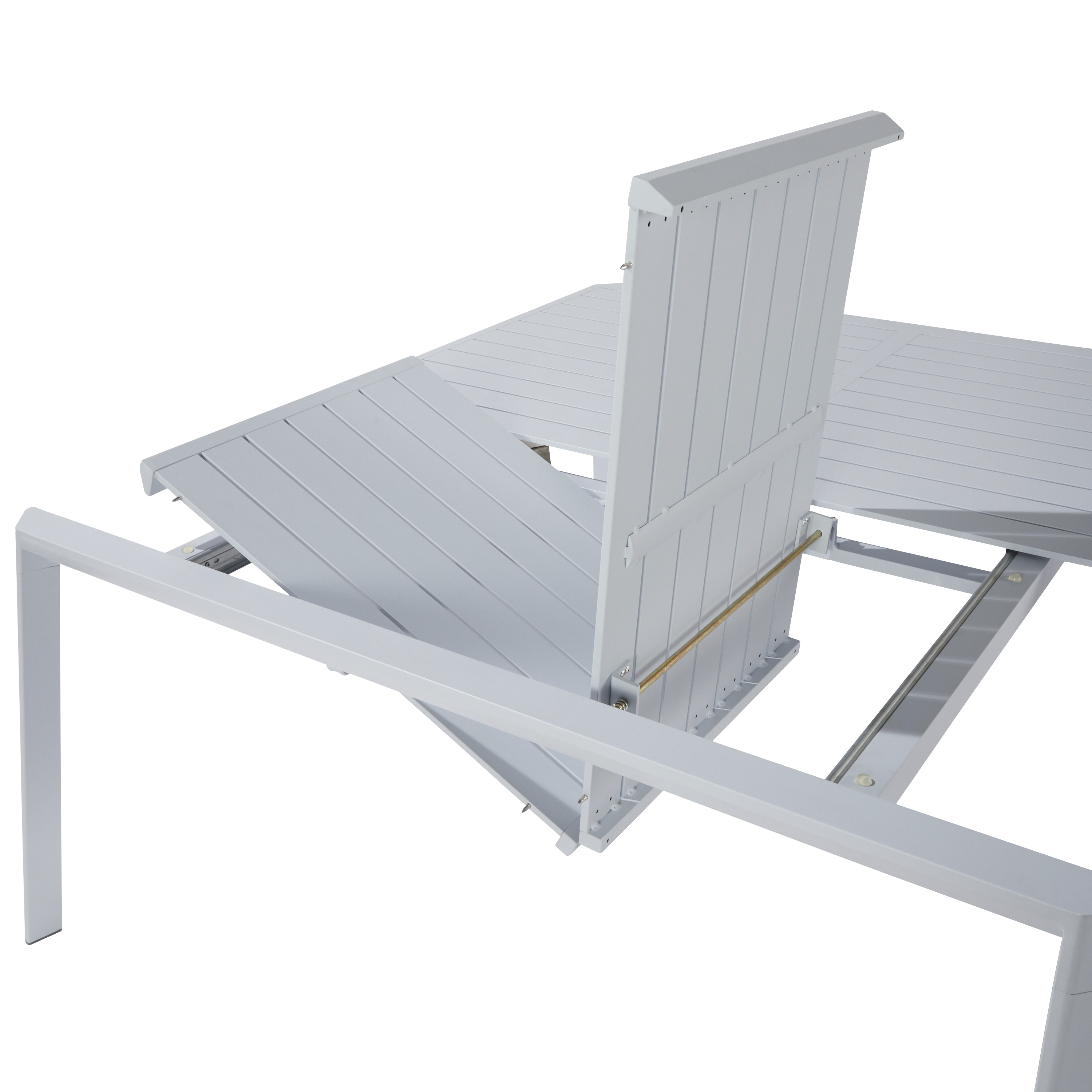 Mesa de alumínio NATERIAL IDAHO 97/149X149CM GRANITO - 29