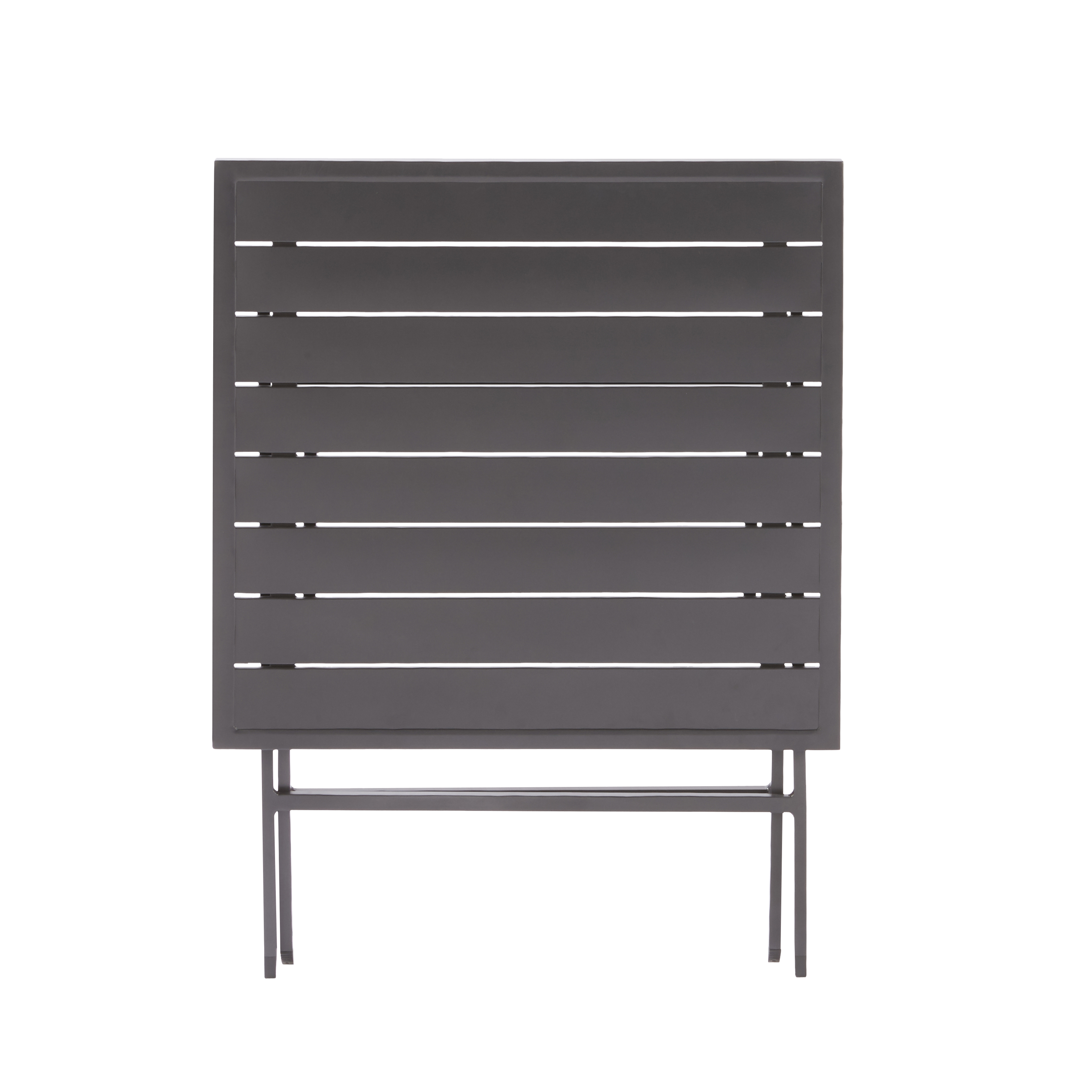 Mesa de alumínio NATERIAL XARA II ORIGAMI 71X71CM ANTRACITE - 19