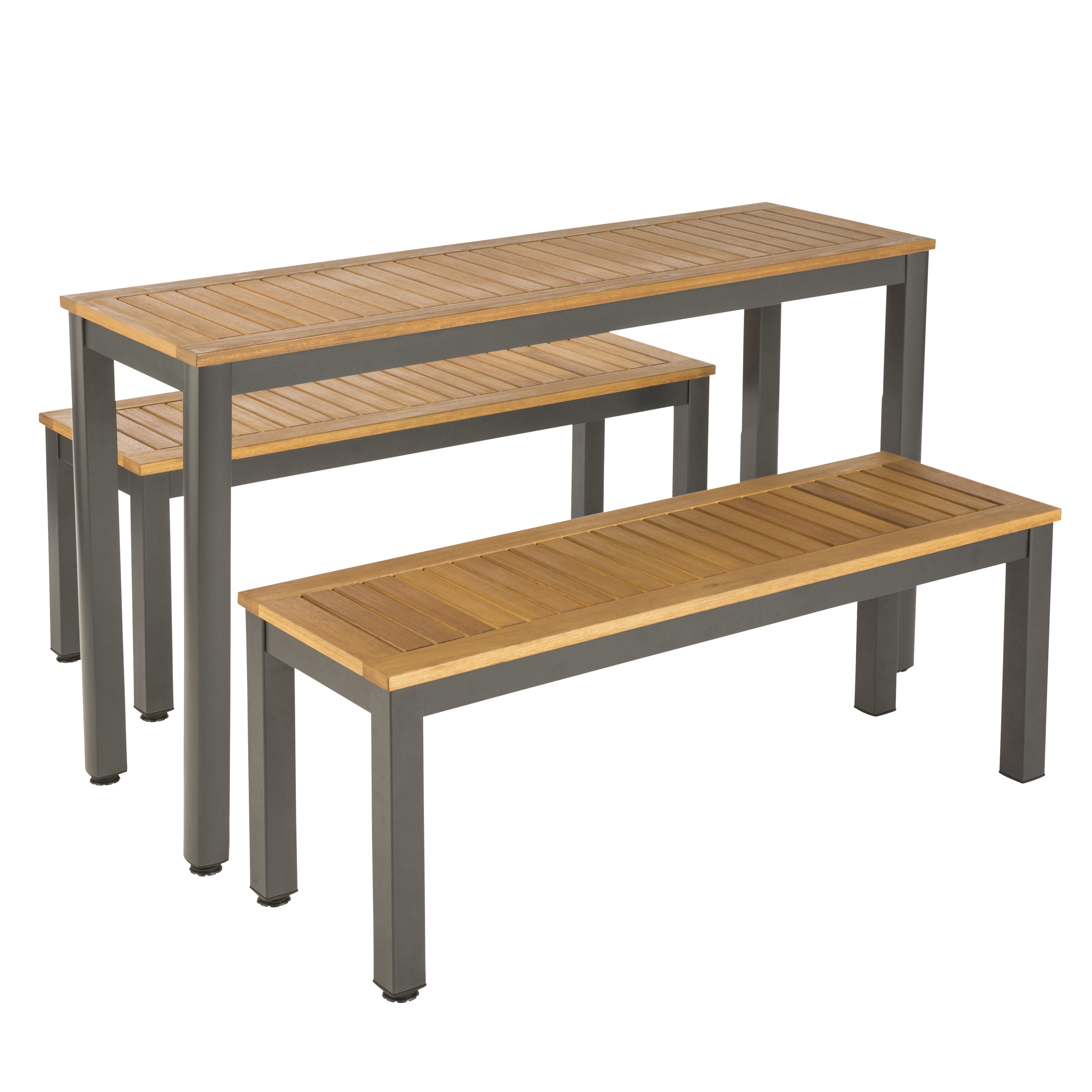 mesa-banc-jardin-balcon-terrasse-aluminio-eucalipto-oris-naterial - 1