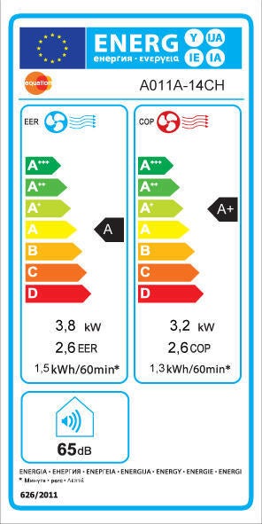 Ar condicionado portátil Equation Cool&Heat 14K R290 14000 BTU - 24