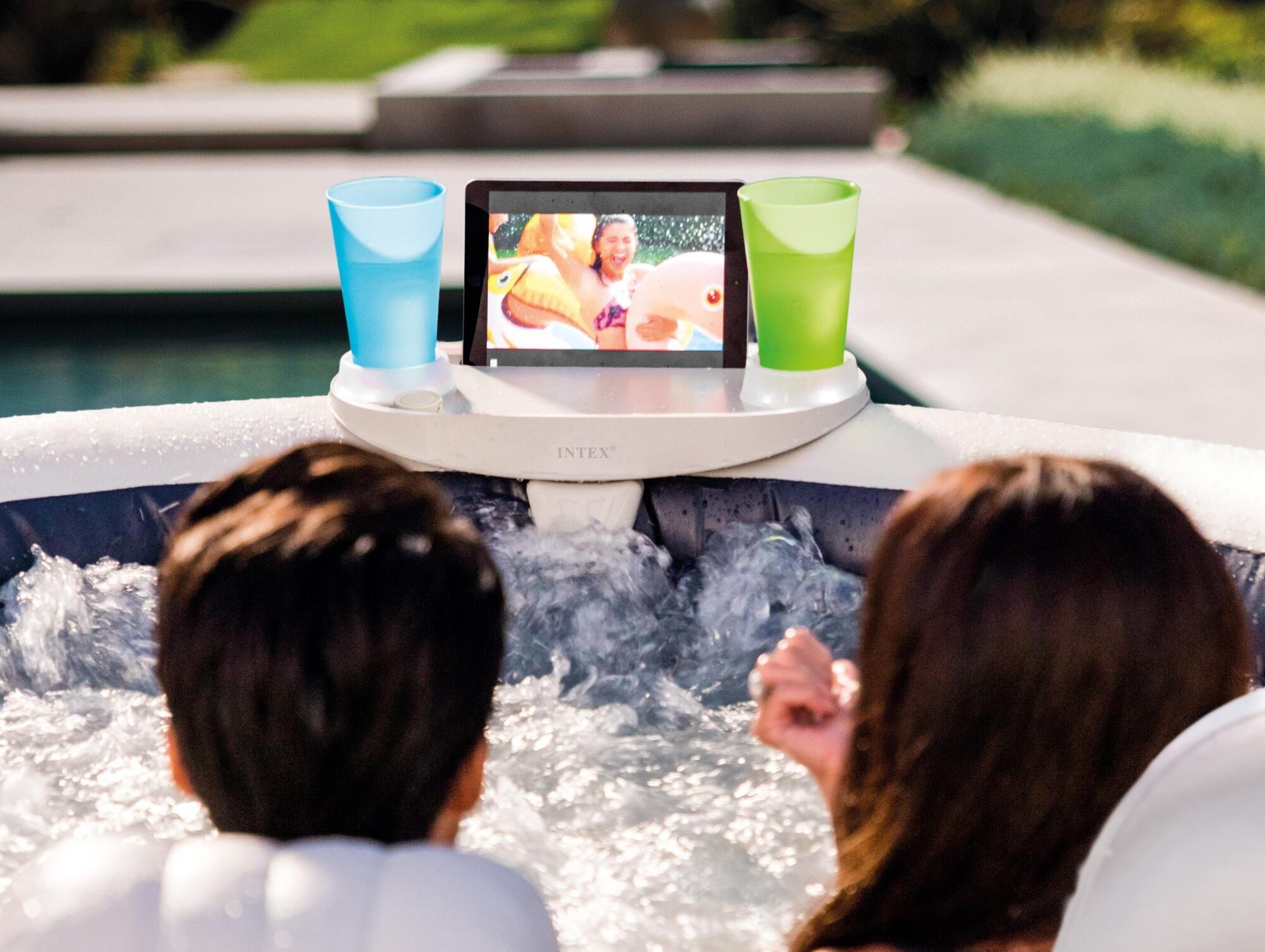 Spa gonflable Intex Ardoise Kit d'accessoires complet