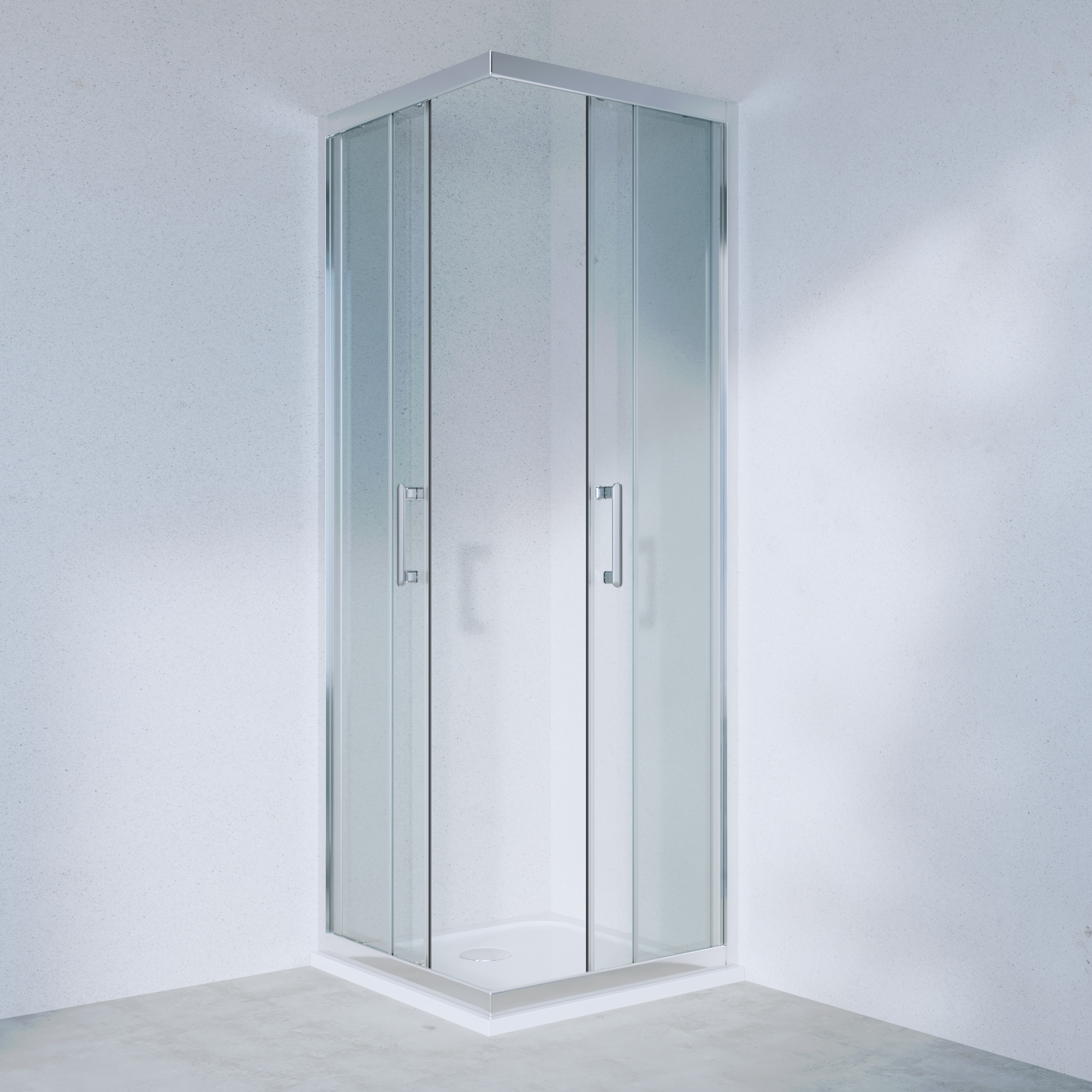 Vidros para cabine de duche 80x190 cm transparente Easy - 4