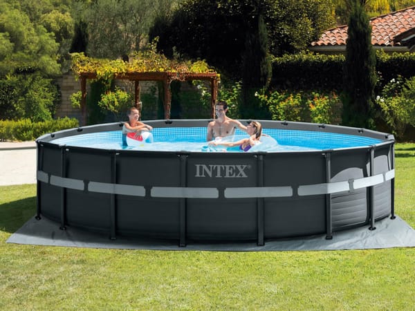 Piscine tubulaire XTR Intex Ronde grande surface de nage