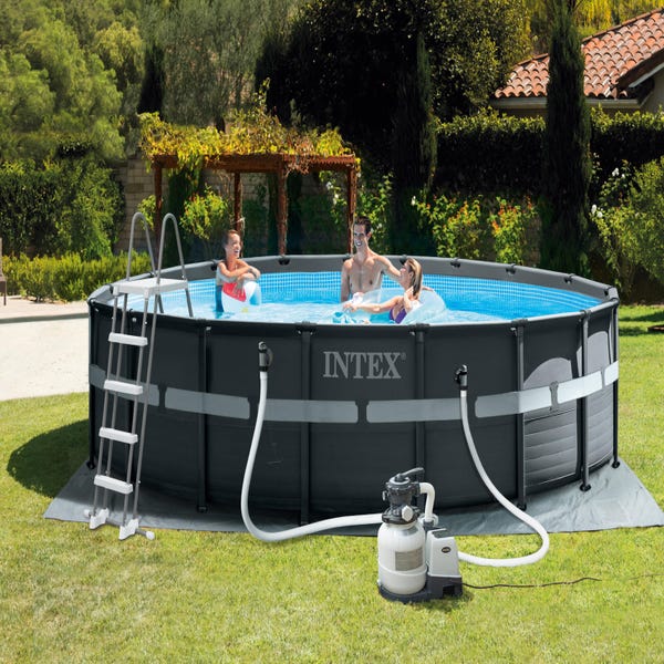 Piscine tubulaire XTR Intex Ronde piscine complète