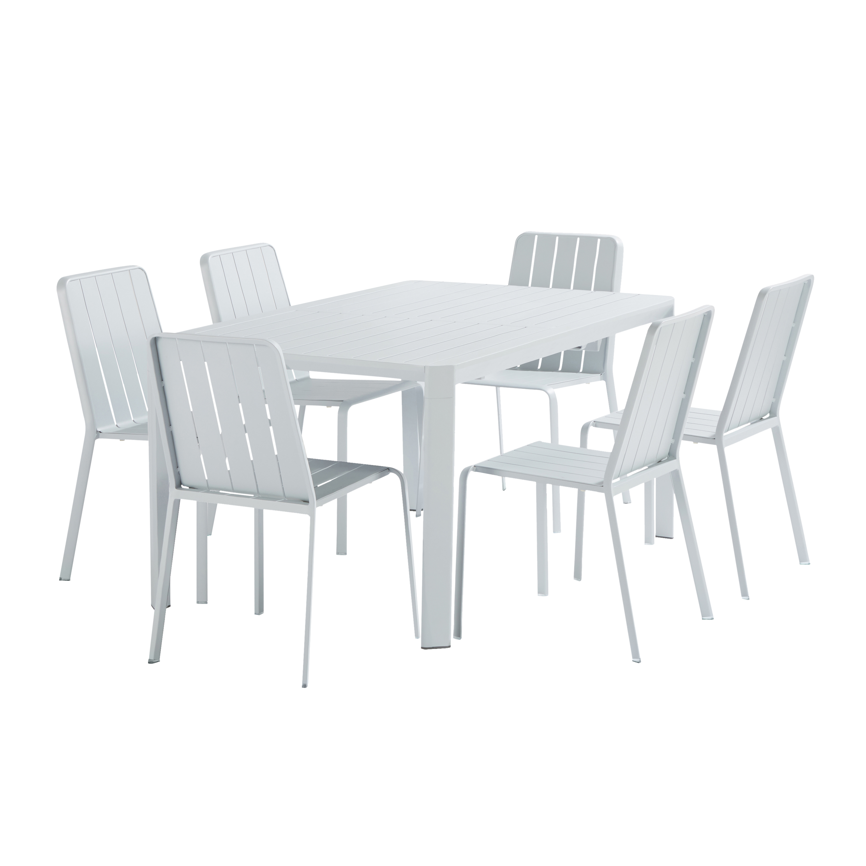 Mesa de alumínio NATERIAL IDAHO 97/149X149CM GRANITO - 12
