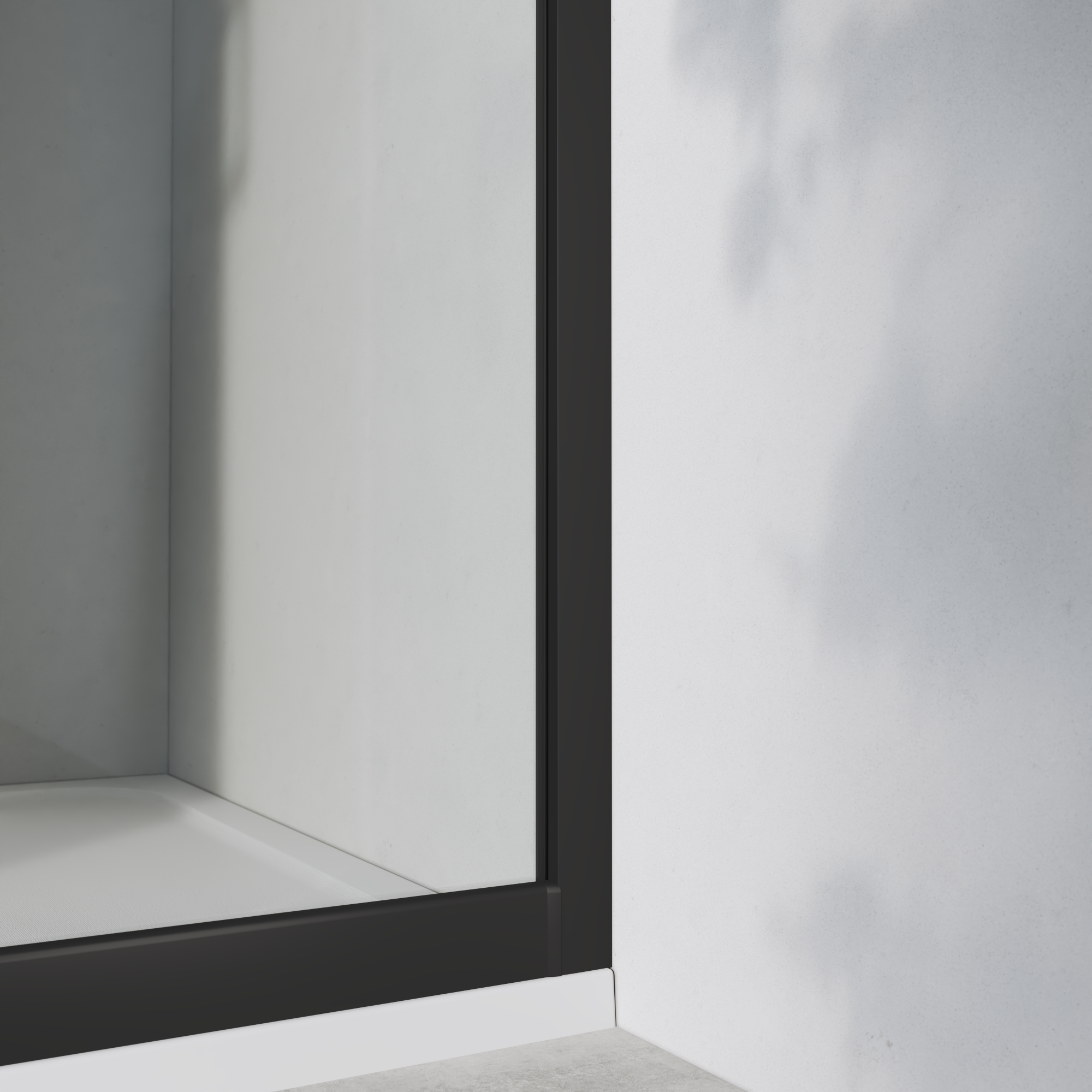 Kit vetro per doccia ad apertura scorrevole Easy L 80 x H 190cm, Sp. 6 mm - 20