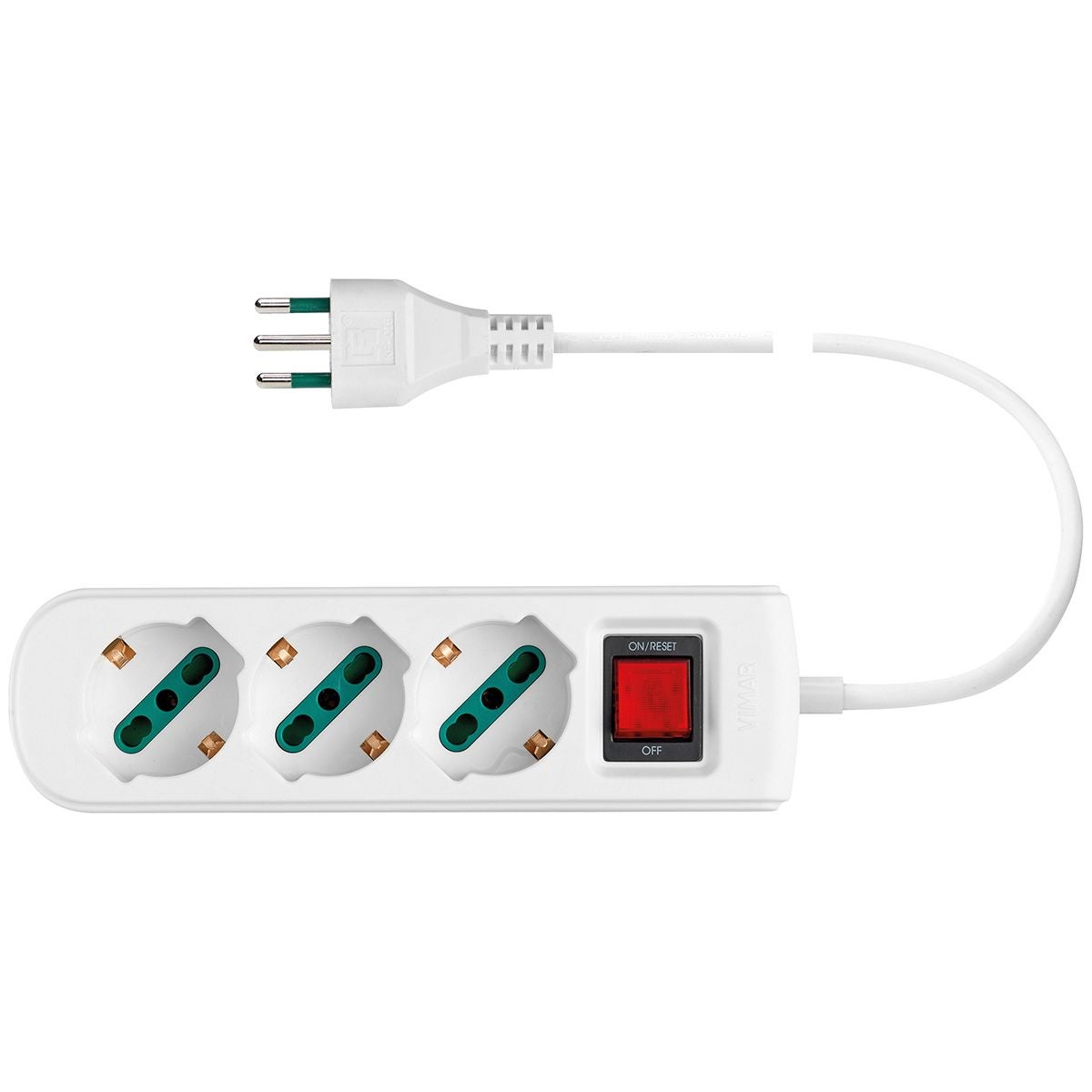 Multipresa VIMAR 5 prese schuko 3 prese universali cavo 1.5 m - 4