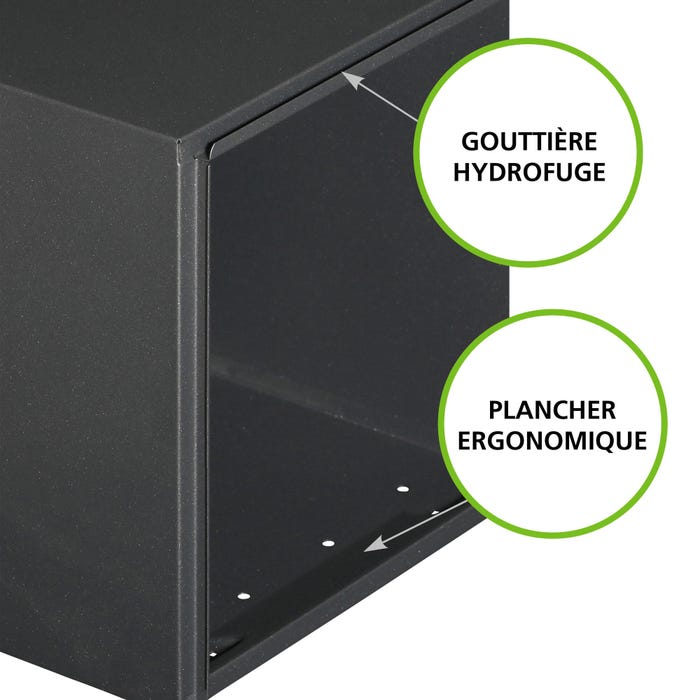 boite aux lettre solea courrier au sec