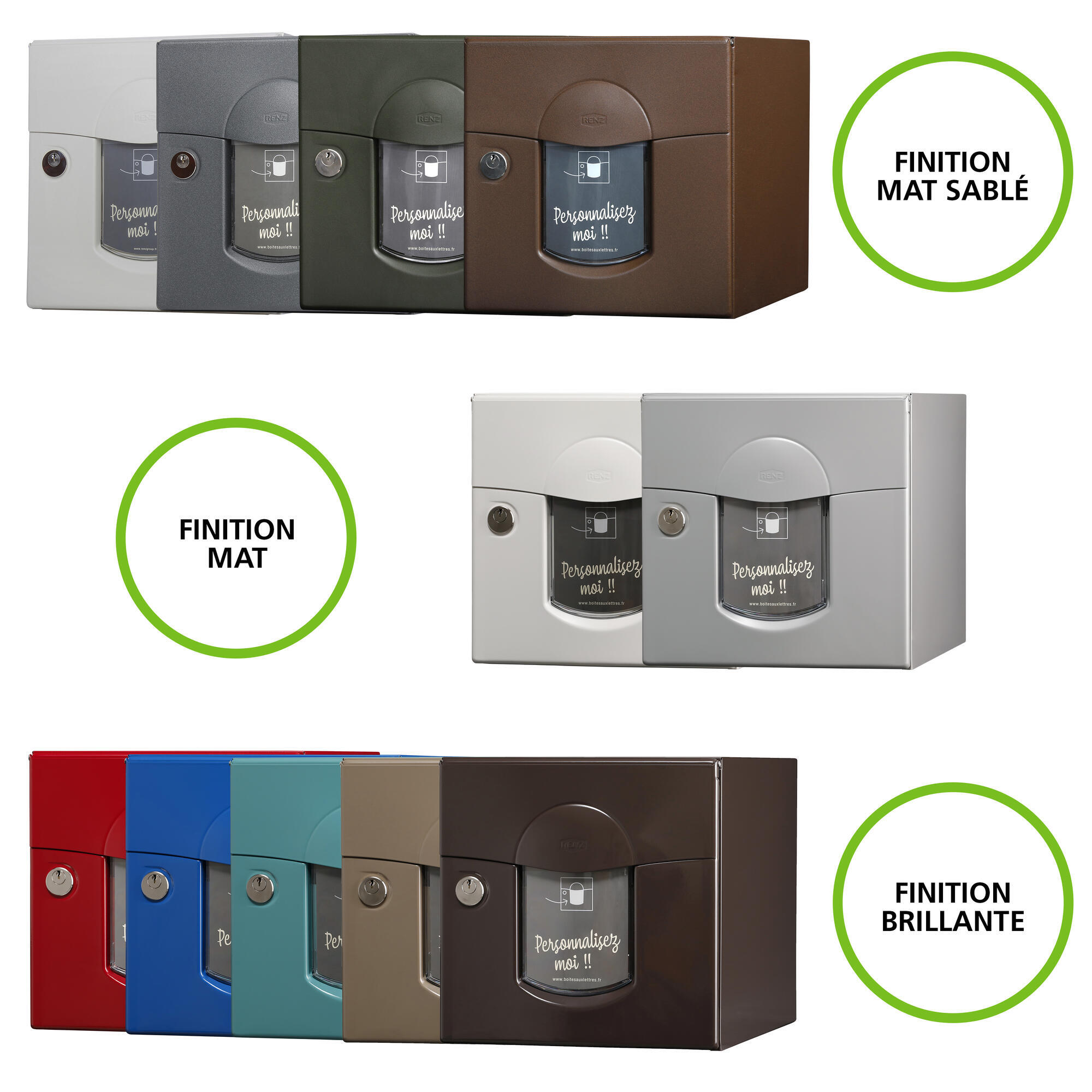 Boite aux lettre solea renz coloris - 6