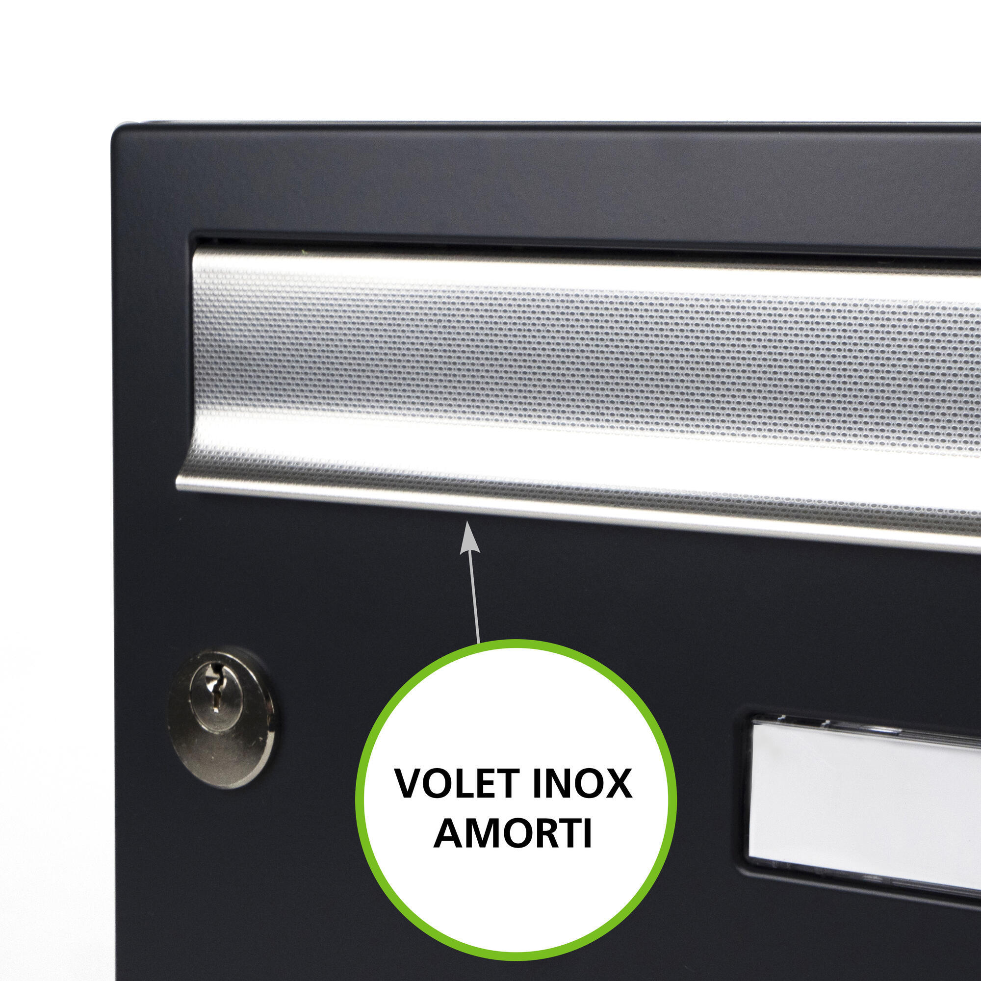 boite aux lettre allure design volet anti bruit - 1