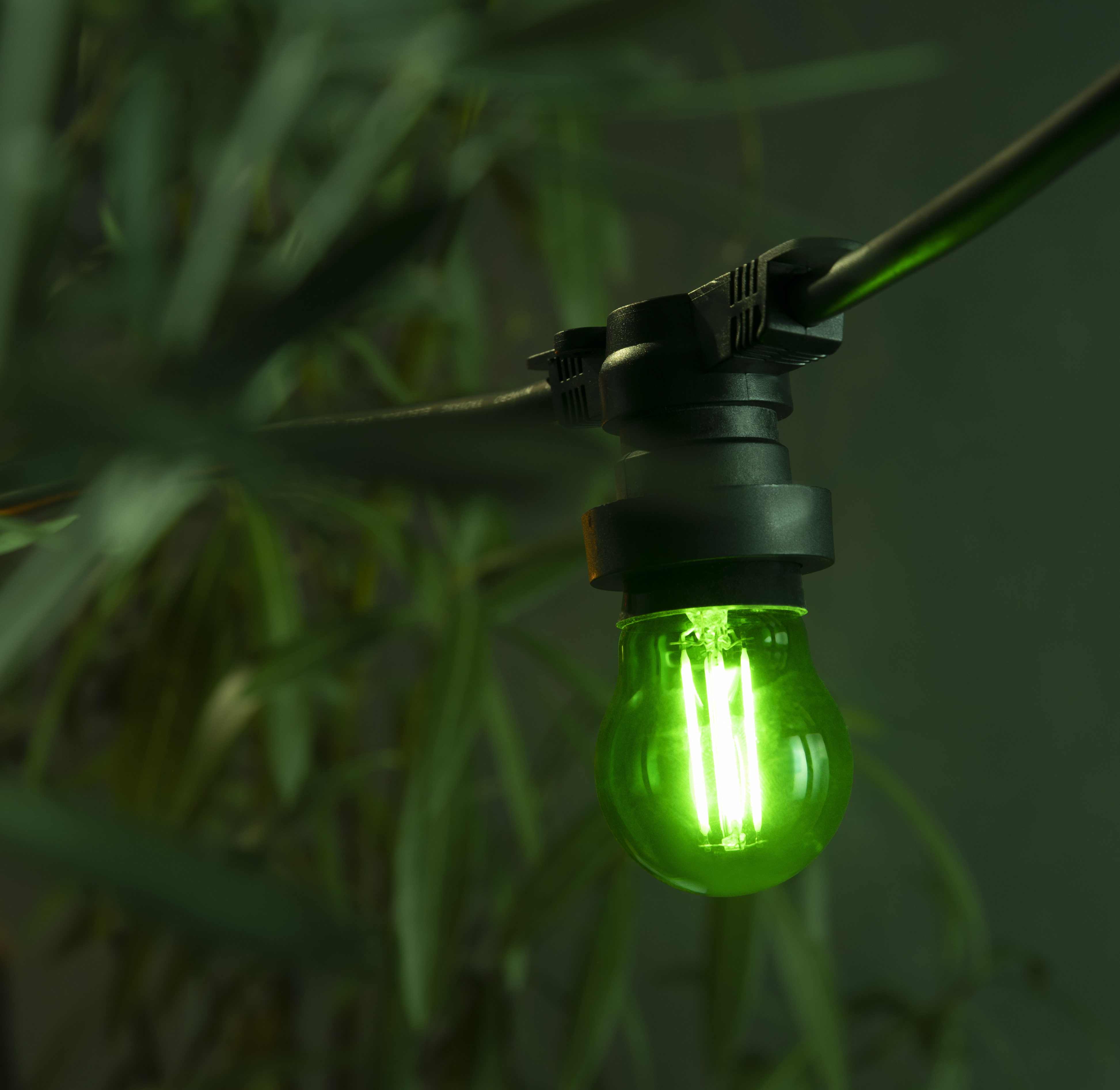 Grinalda Inspire segoya IP44 E27 10L 5m extensível preto - 18