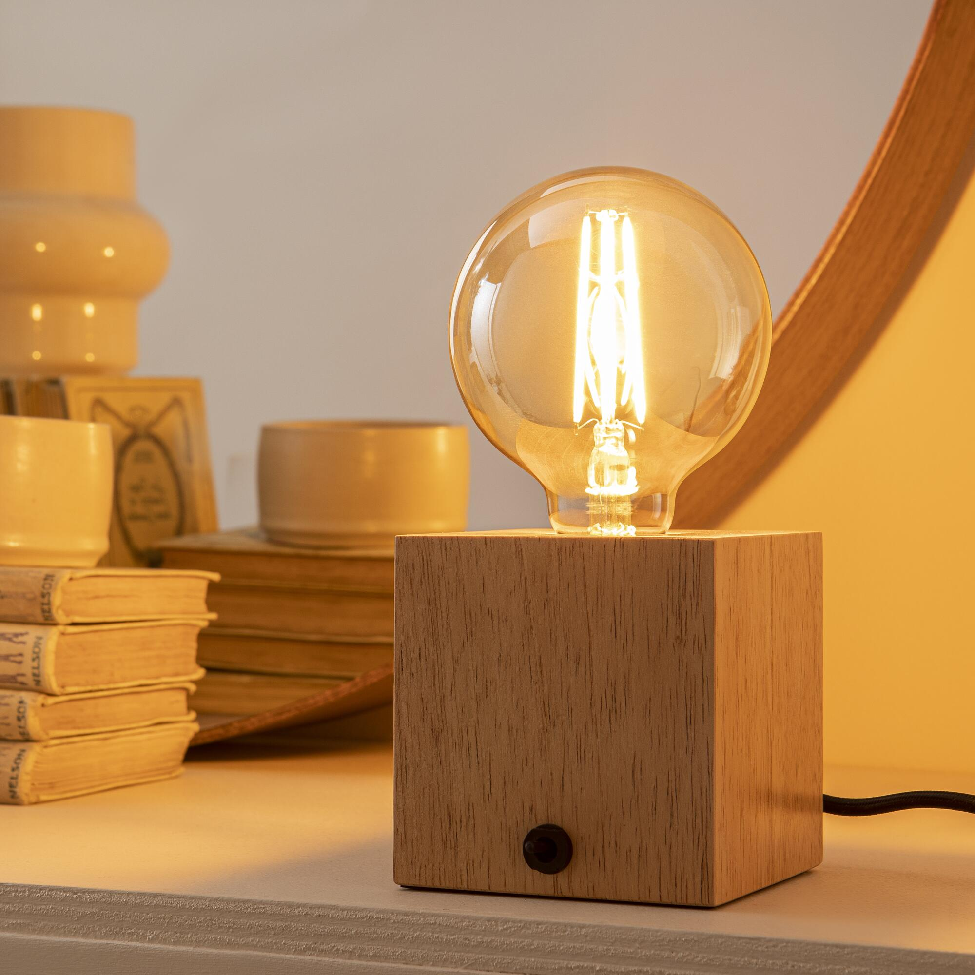 Lâmpada LED filamentos G95 E27 806LM 2000K Lexman - 3