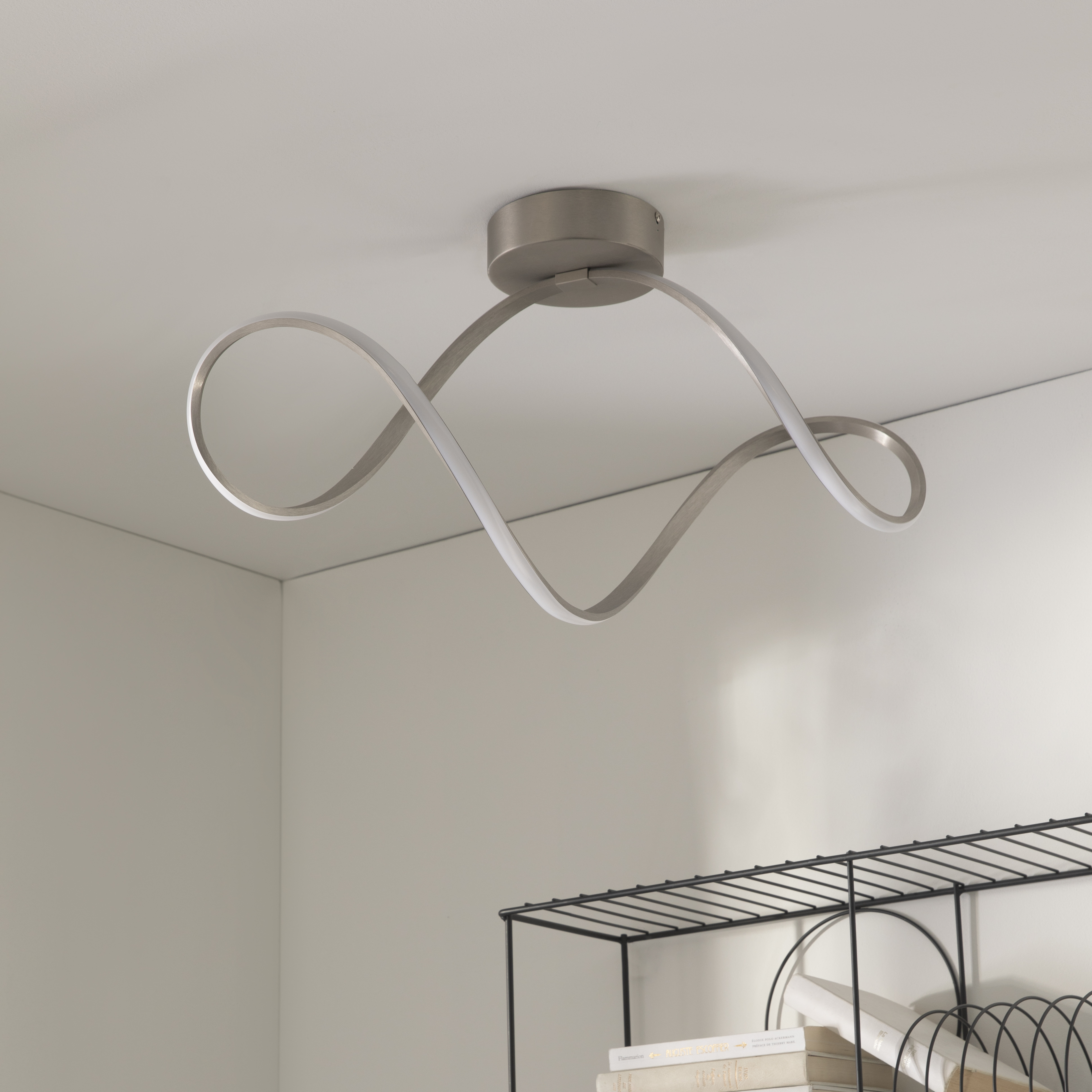 Lampa sufitowa Irena nikiel 3300 lm LED Inspire - 5