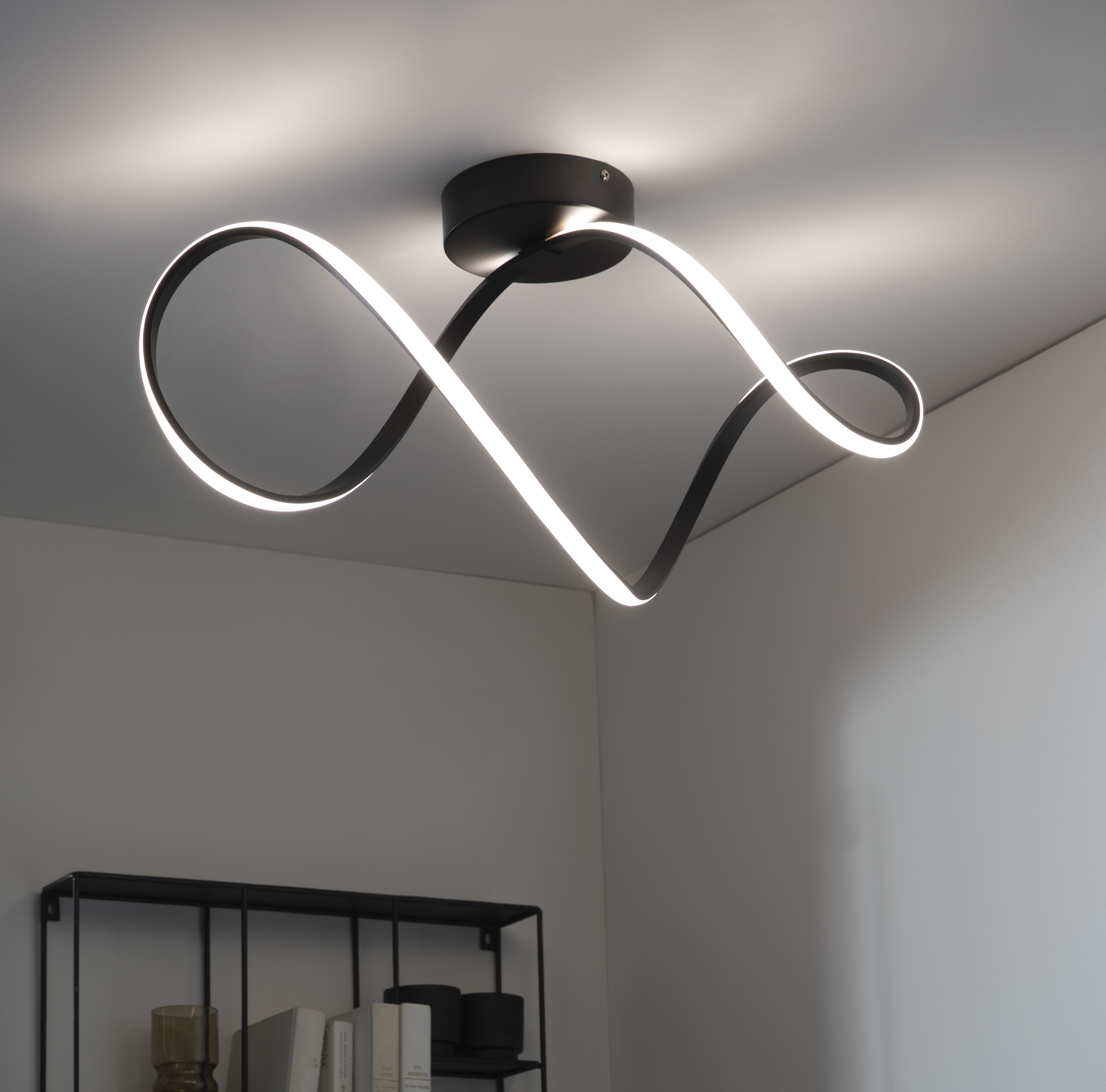 Lampa sufitowa Irena czarna 3300 lm LED Inspire - 5