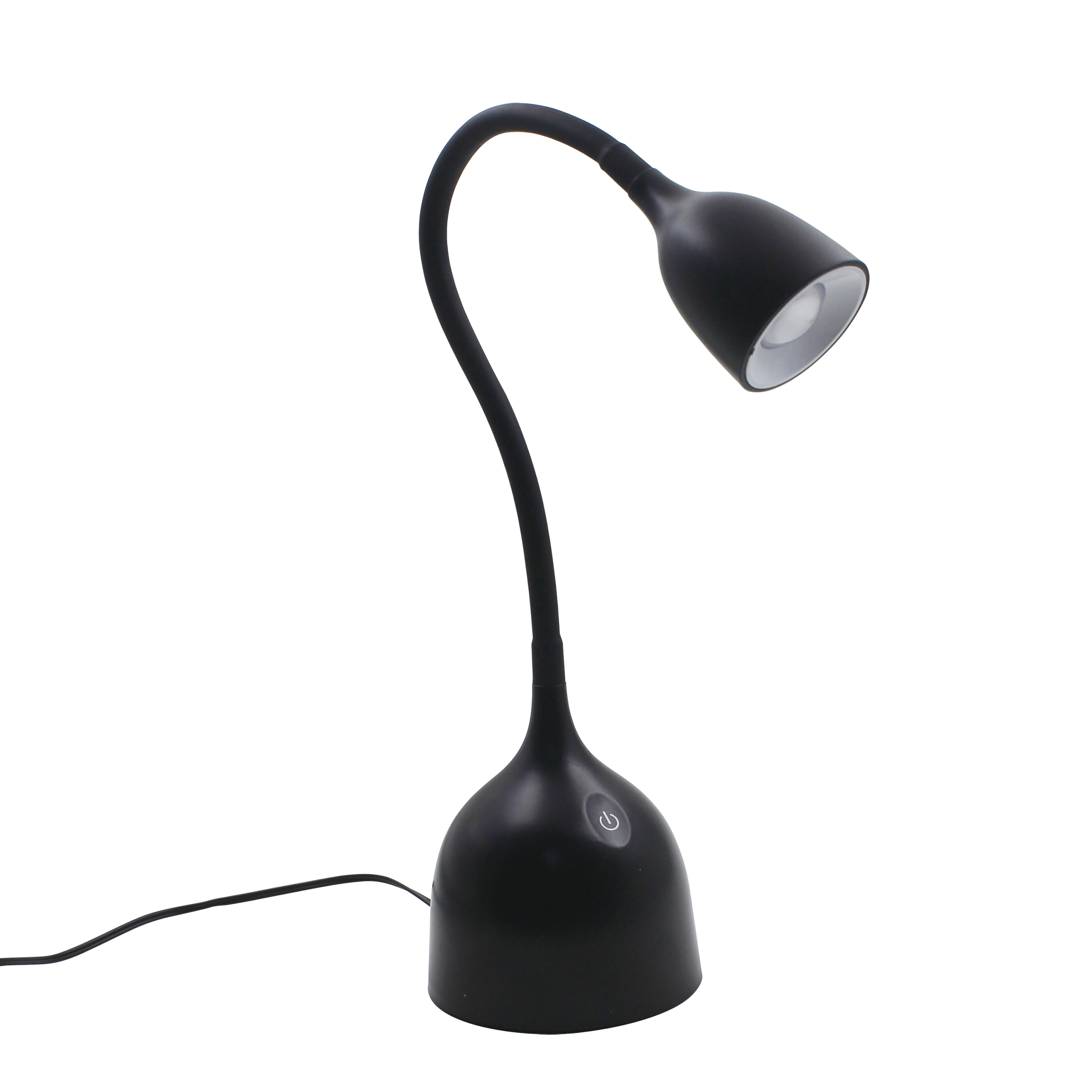 Flexo led inspire swallow negro 3.8w 4000k intensidad regulable usb