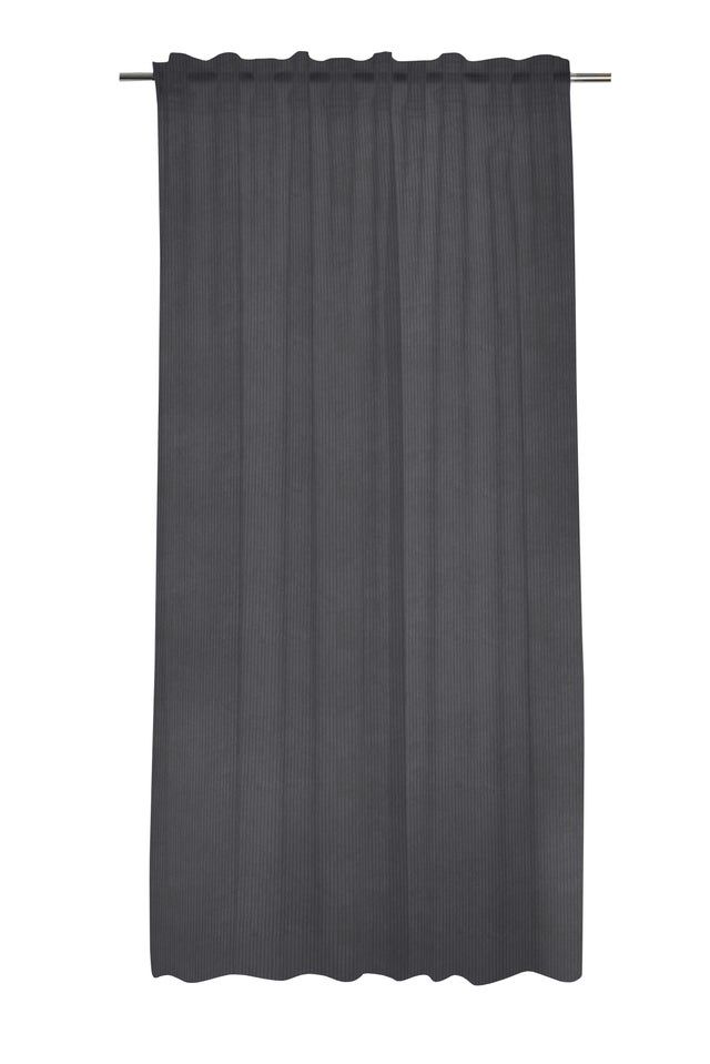 Tenda Maelys grigio scuro, passanti nascosti 140x280 cm