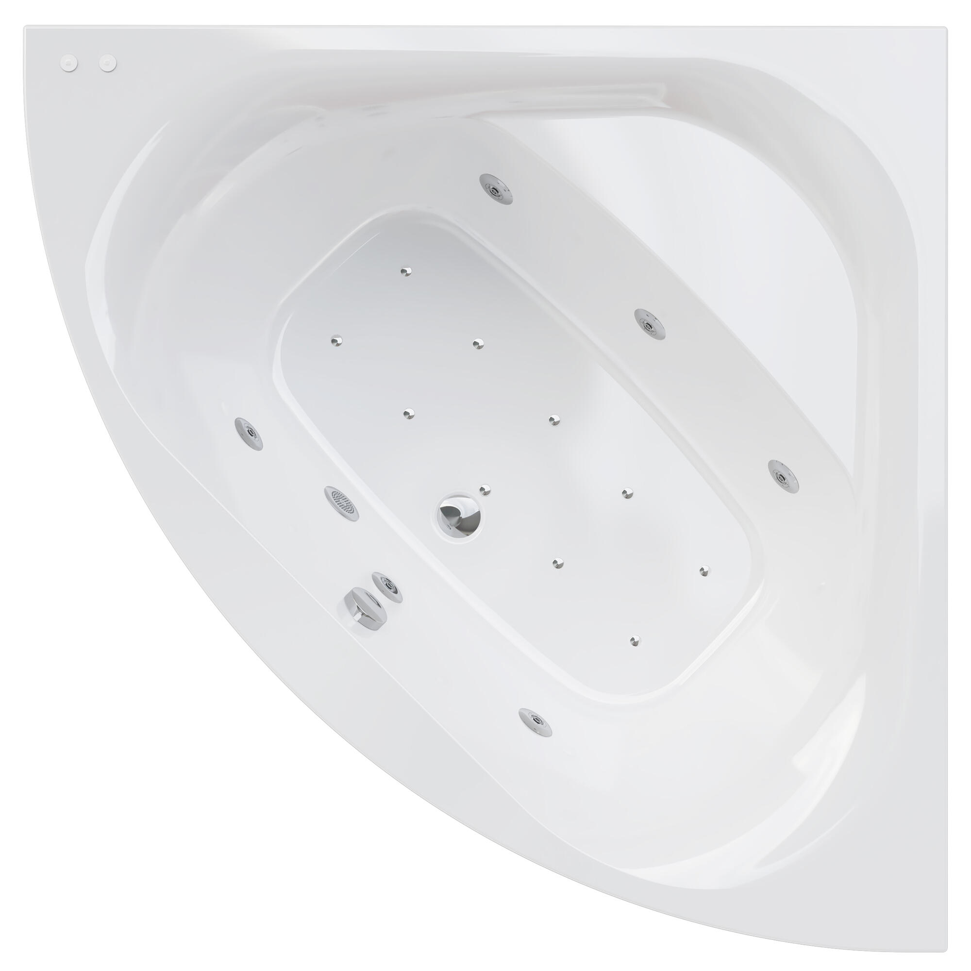 Bañera hidromasaje sanycces bento blanco 140x140 cm