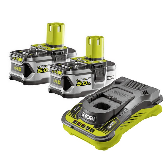 Batterie et chargeur RYOBI 5Ah 18V Rc18150-250xg