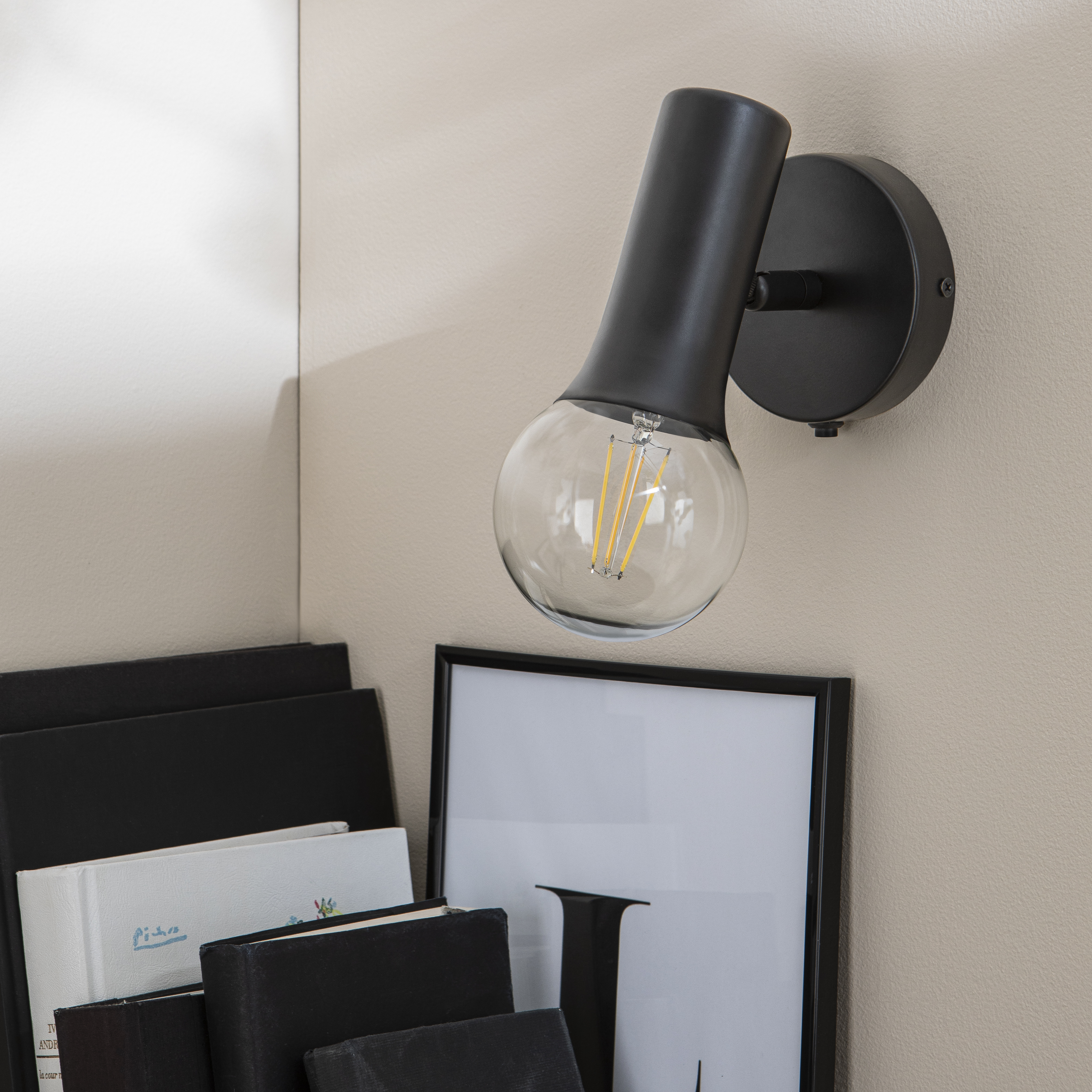 Kinkiet Hoki czarny E27 Inspire - 8