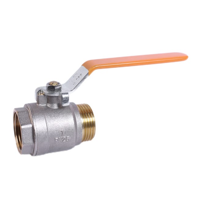 Valvola A Sfera In Ottone Per Acqua Fredda E Calda - 15 Mm, Sistema PushFit, Facile Installazione - Foto 1