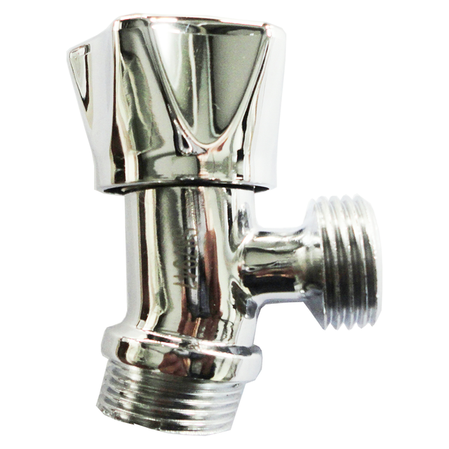 Robinet d'arrêt valve d'angle à clapet mâle / mâle 15 x 21 mm 20 x 27 mm