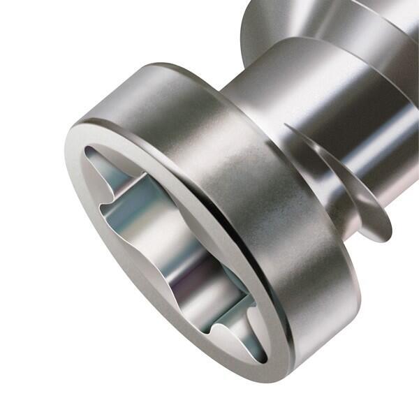 Tête cylindrique pour bois