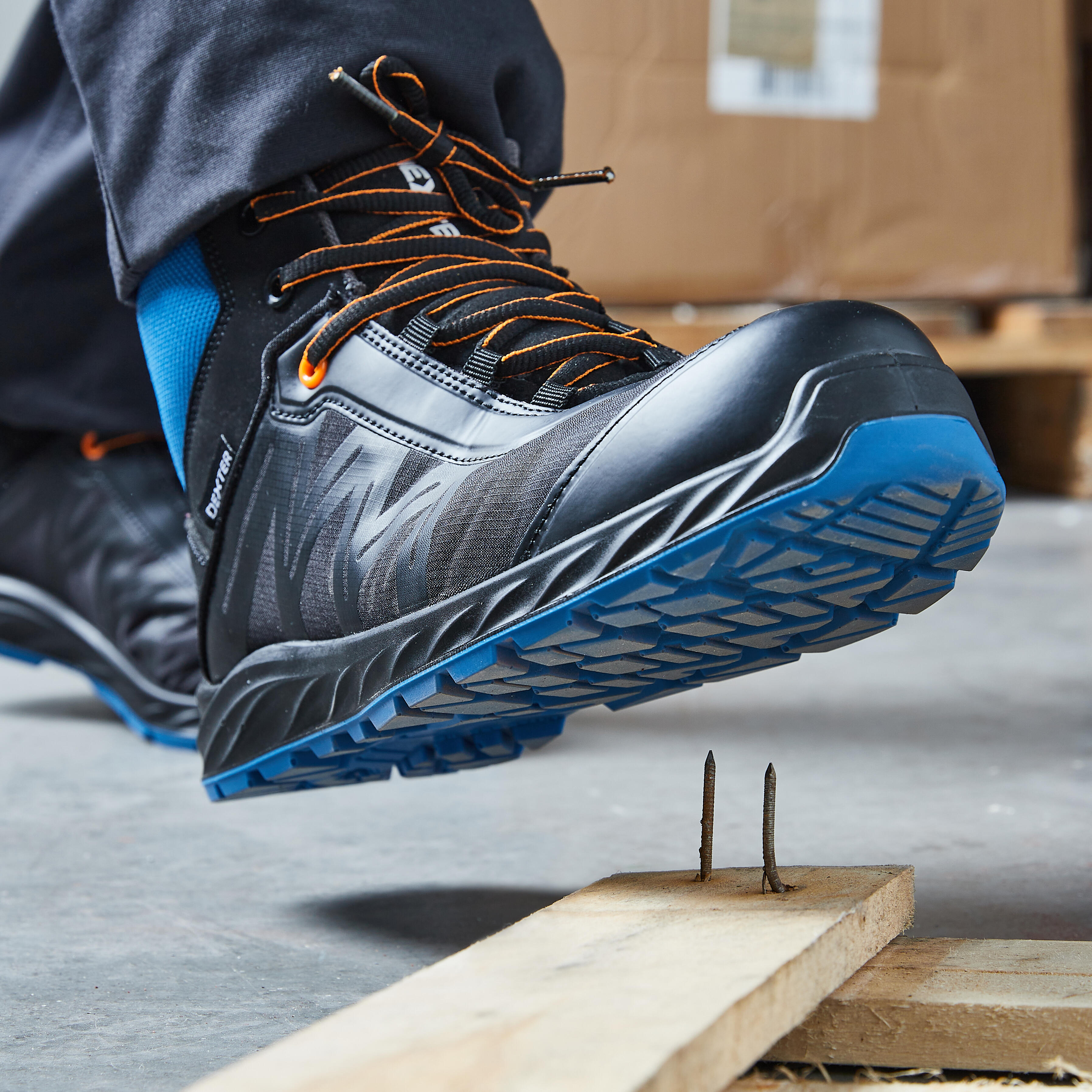 Chaussures de sécurité hautes S3 DEXTER noir T42 - 6