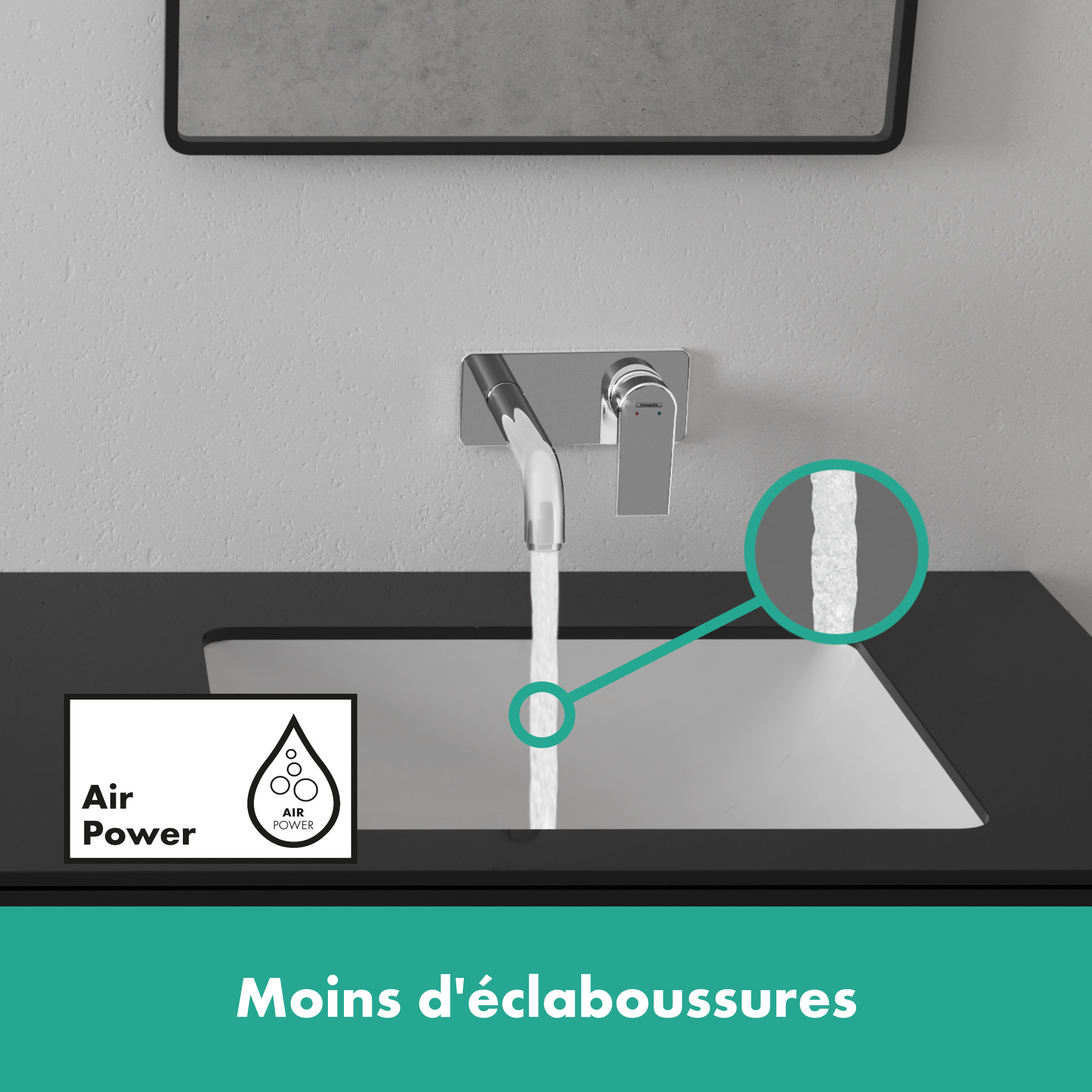 Plus de volume en mélangeant air et eau hansgrohe - 4