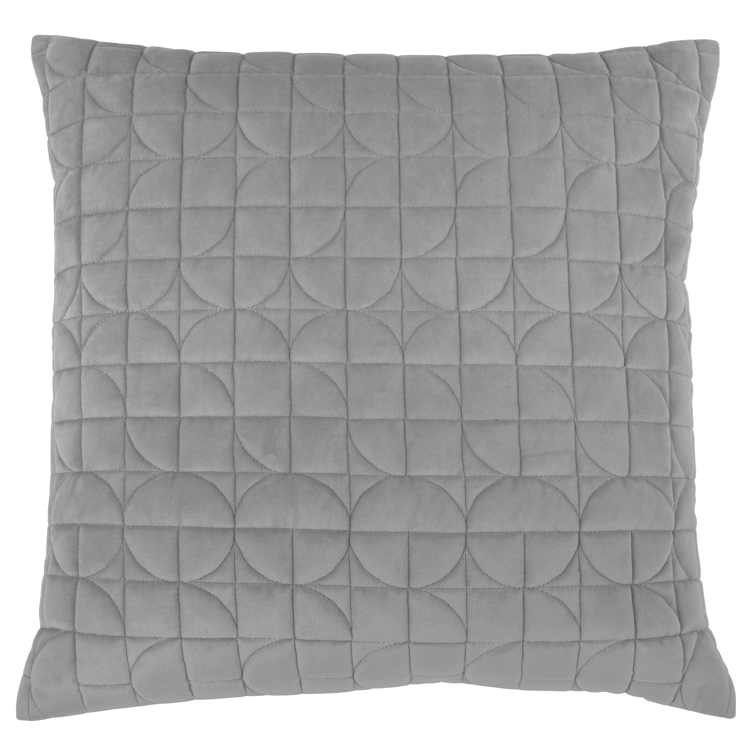 Cojín decorativo inspire jonasson neutra poliéster gris 45x45cm