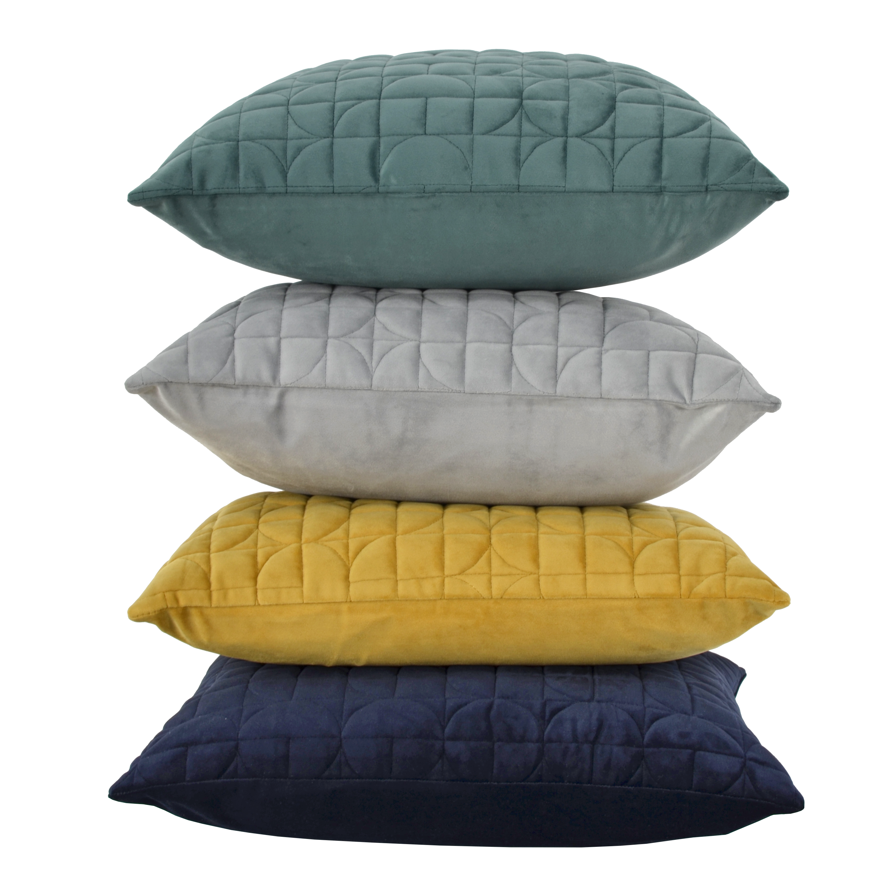 Almofada decorativa INSPIRE JONASSON 45X45CM CINZA/PRATEADO - 16