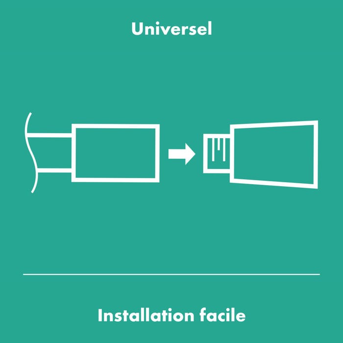 Raccord universel mitigeur hansgrohe