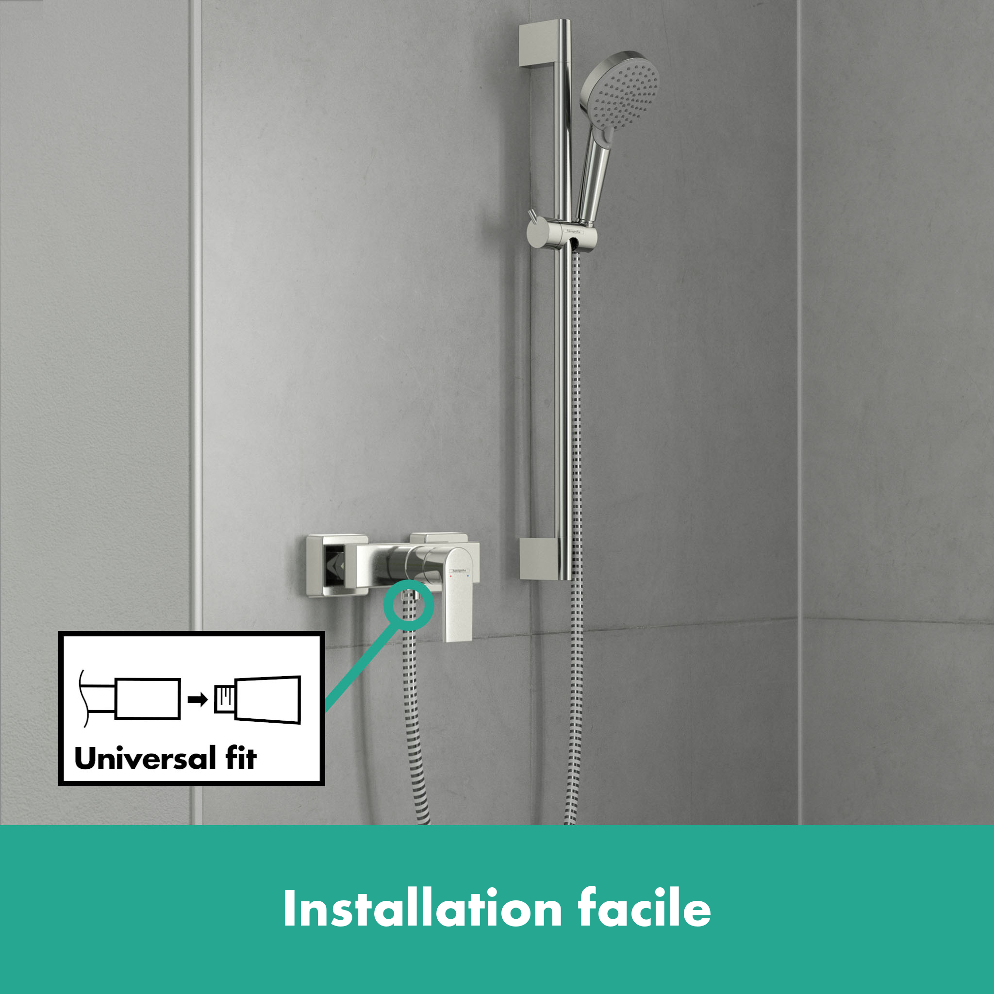 Installation facile mitigeur hansgrohe - 4