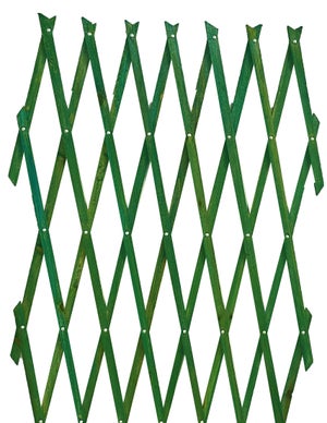 Wakects Traliccio Estensibile In Salice Per Piante Rampicanti - Recinzione Naturale Per Giardino, Terrazzo E Balcone (5 Pezzi, 180x90 Cm)